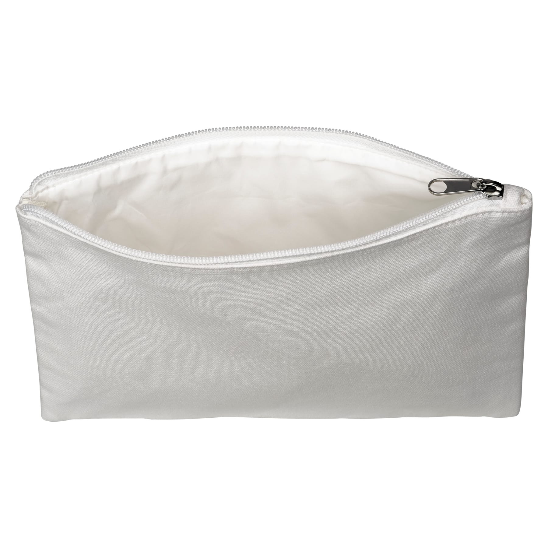 12 Pack: 10&#x22; x 8&#x22; White Canvas Pouch by Make Market&#xAE;