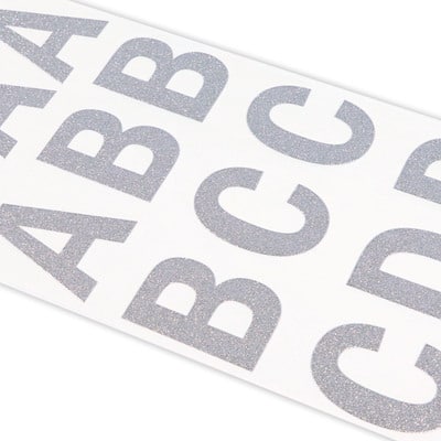 Silver Glitter Alphabet Stickers by Recollections™ | Michaels