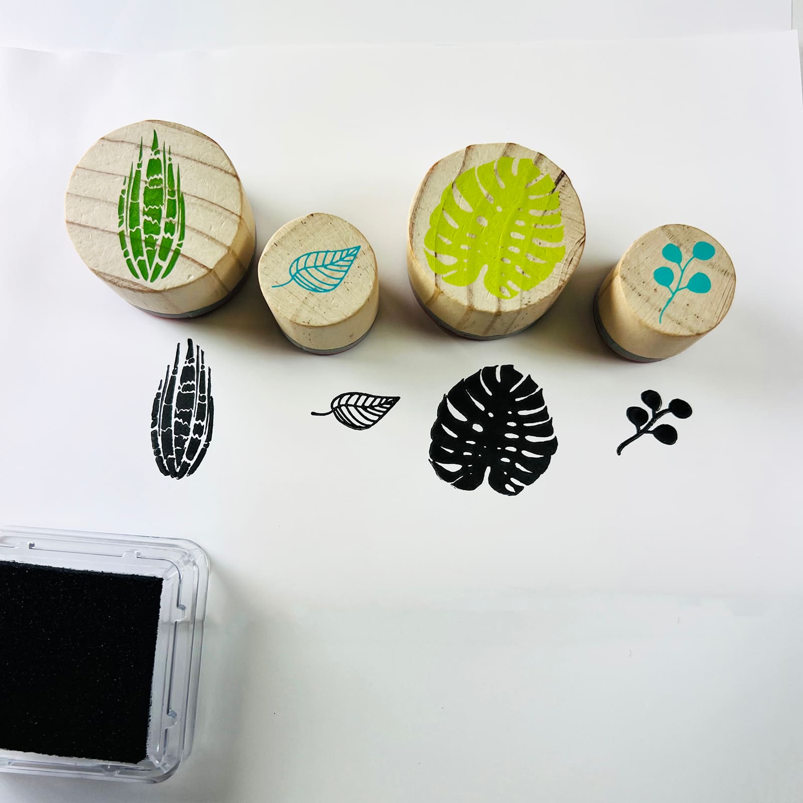 Leaves Wood Stamp Set by Recollections&#x2122;