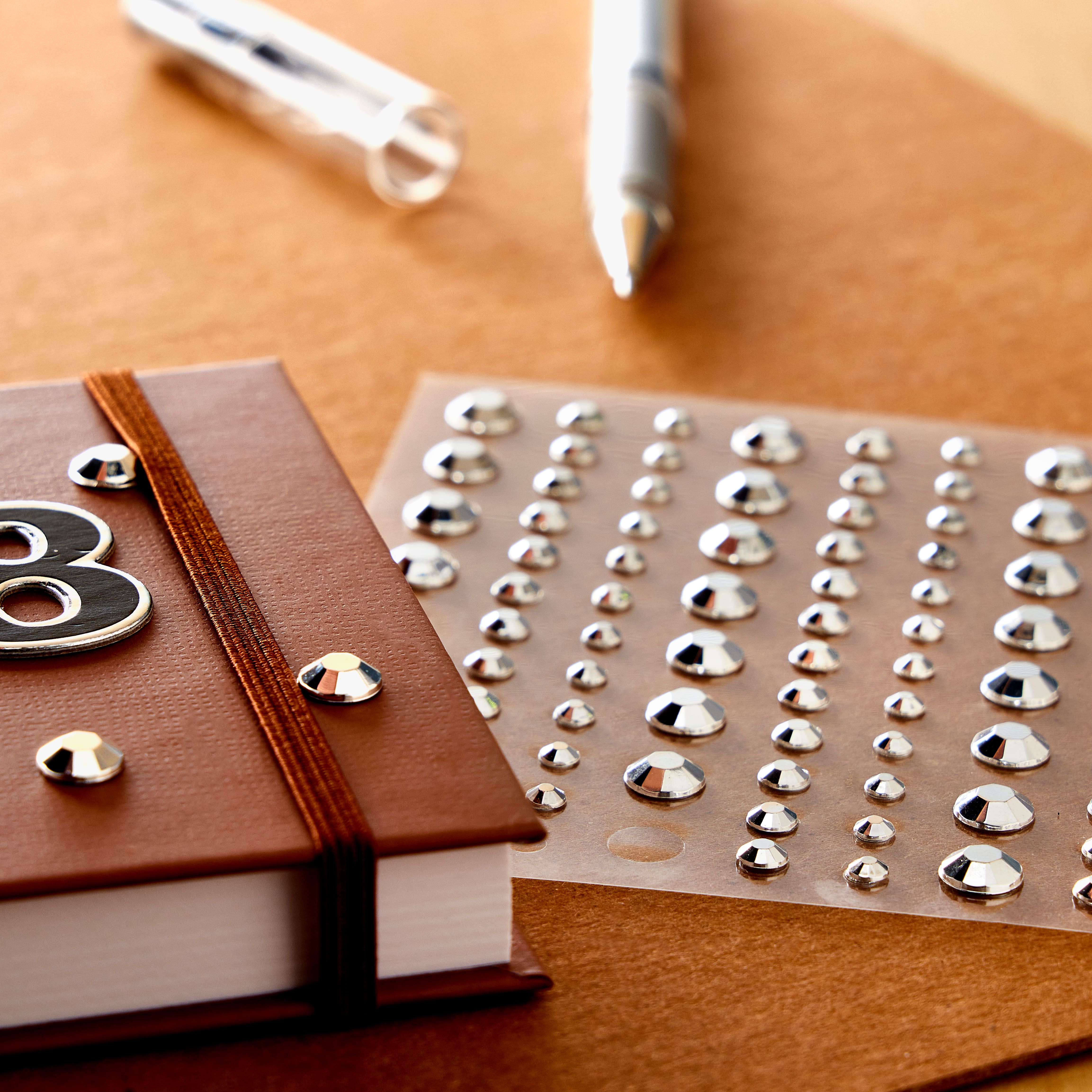 12 Pack: Silver Round Studs by Recollections™