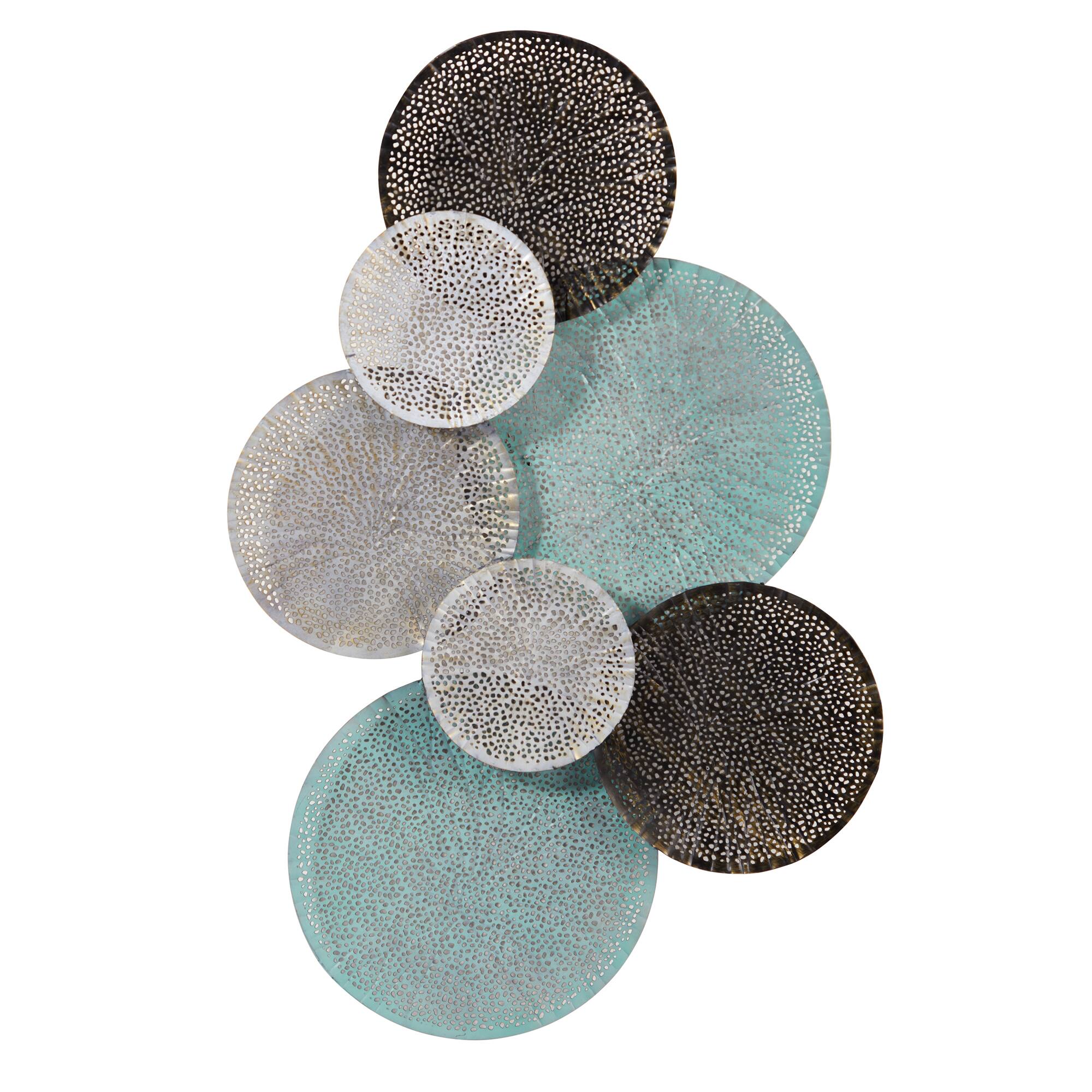 2.5ft. x 1ft. Layered Metal Wall Art Decor