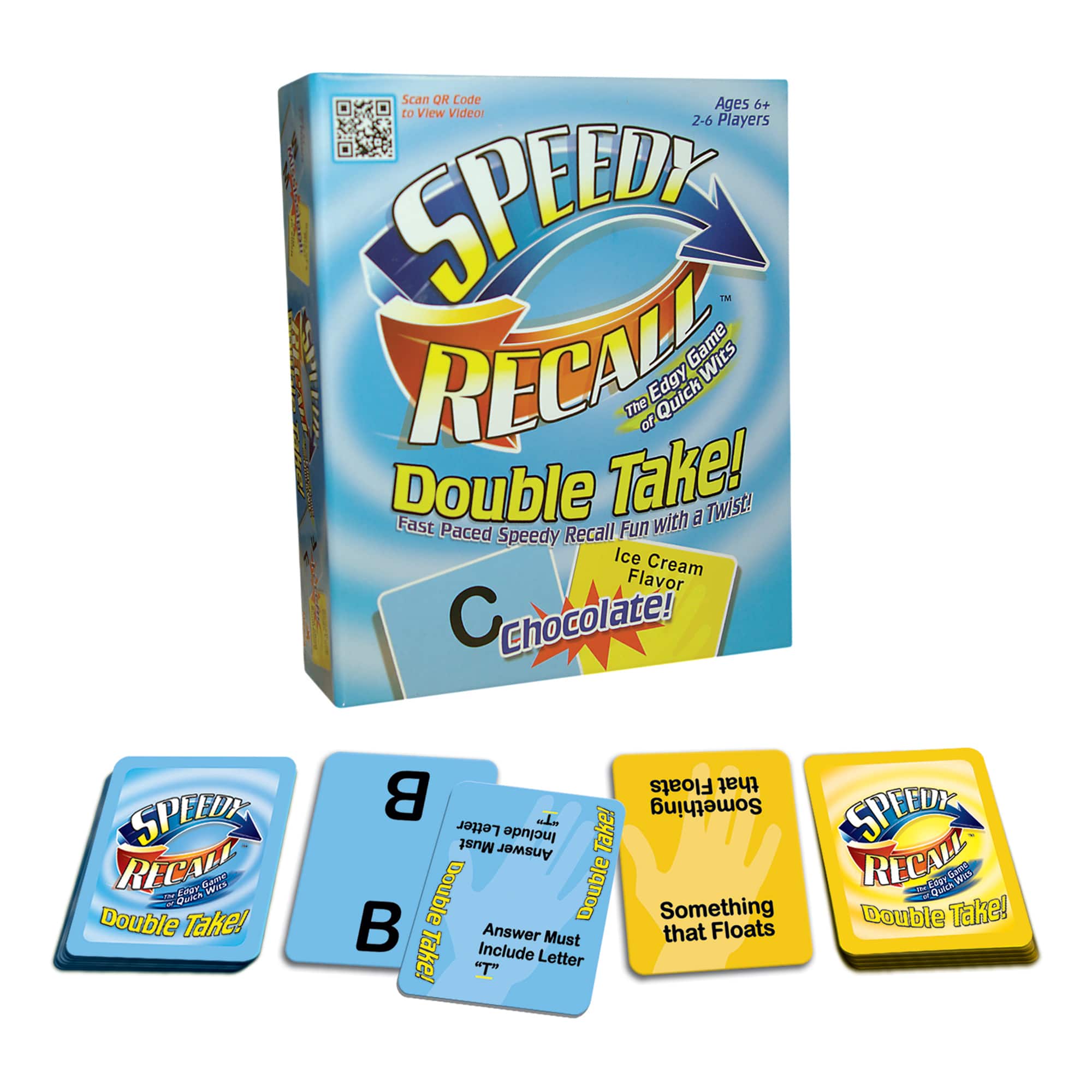 Speedy Recall&#x2122; DoubleTake Card Game