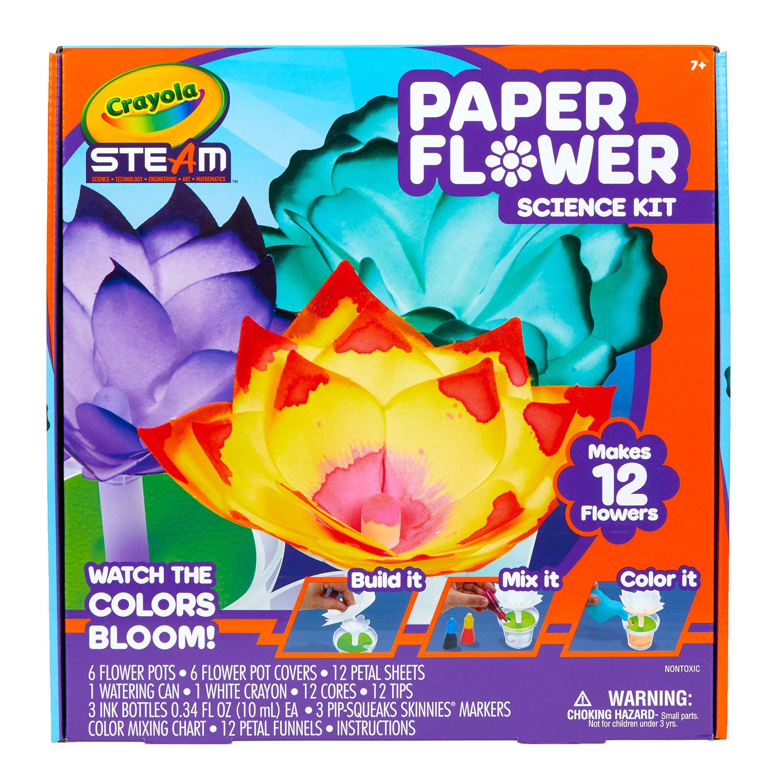 Crayola&#xAE; STEAM Paper Flower Science Kit