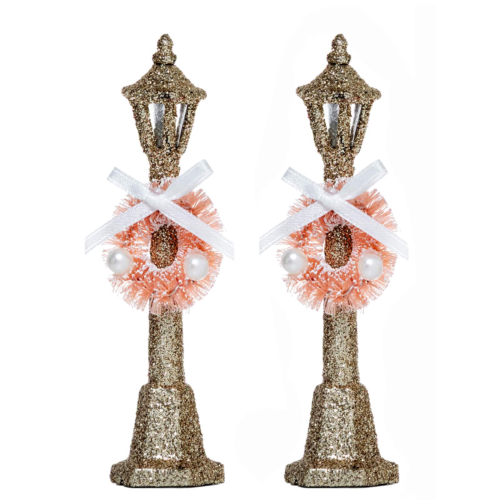 Mini Gold Lamp Posts, 2ct. by Ashland&#xAE;