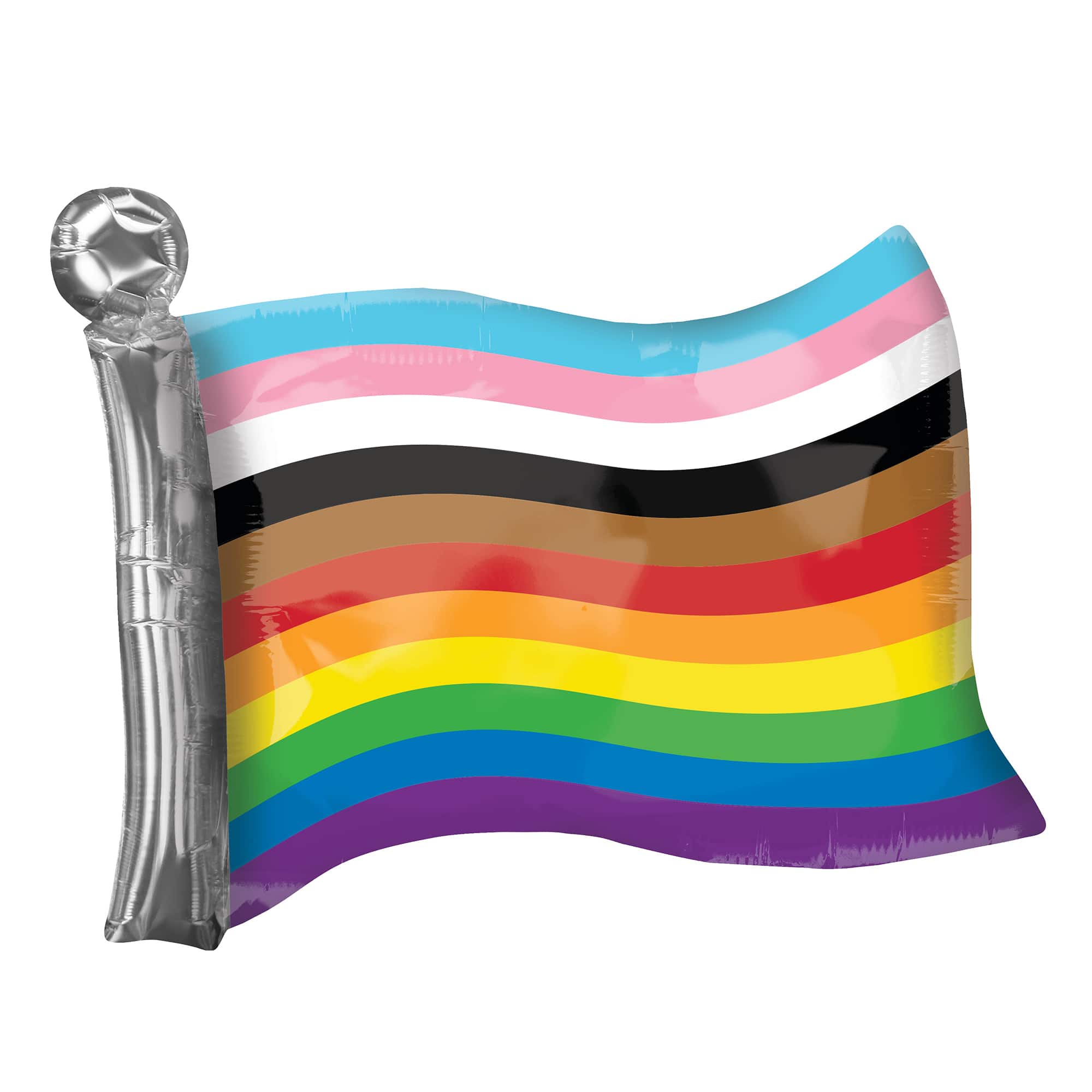 27&#x22; LGBTQ+ Flag Foil Balloon