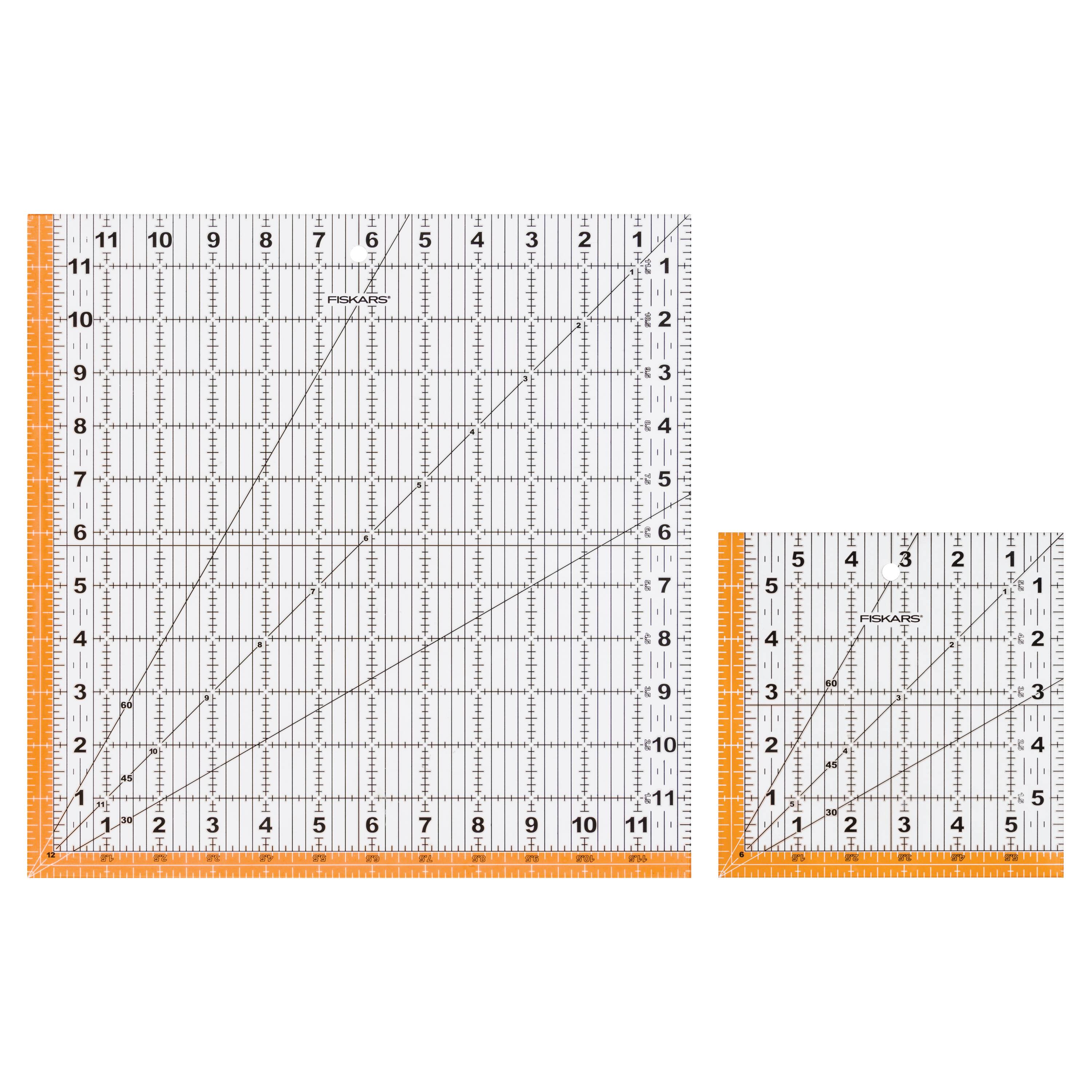 Fiskars® Square Acrylic Quilting Ruler Set