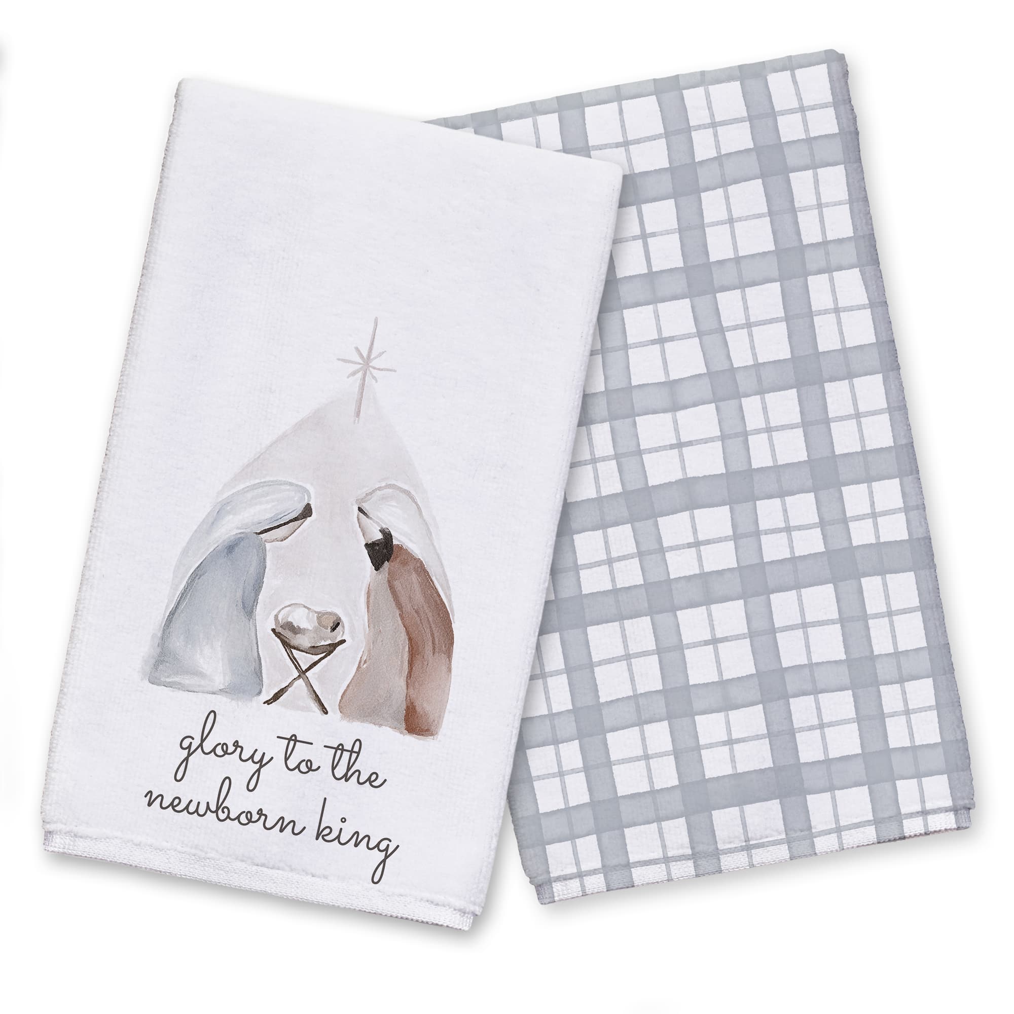Glory to the Newborn King Tea Towel Set