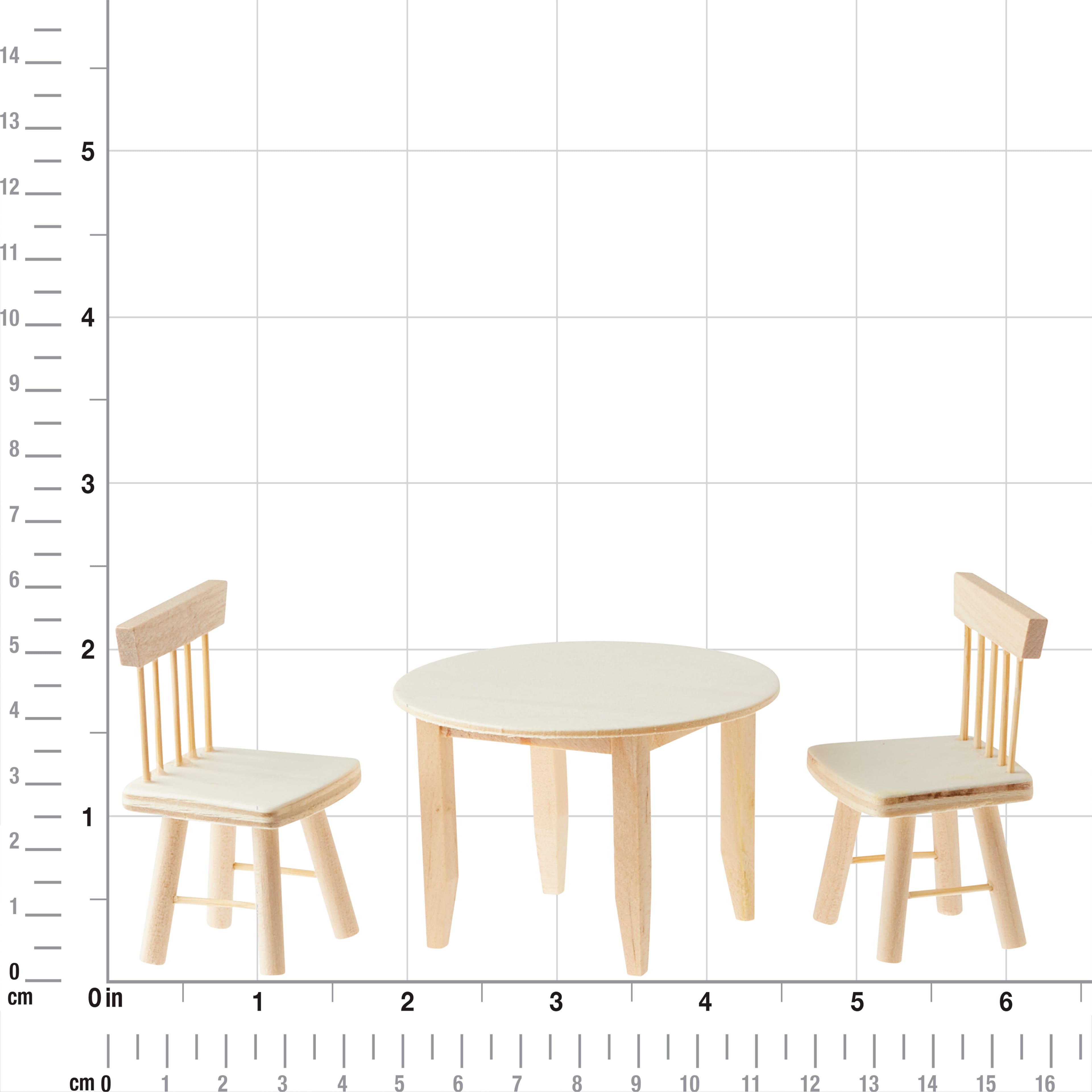 Mini Wood Table & Chairs Set by Make Market®