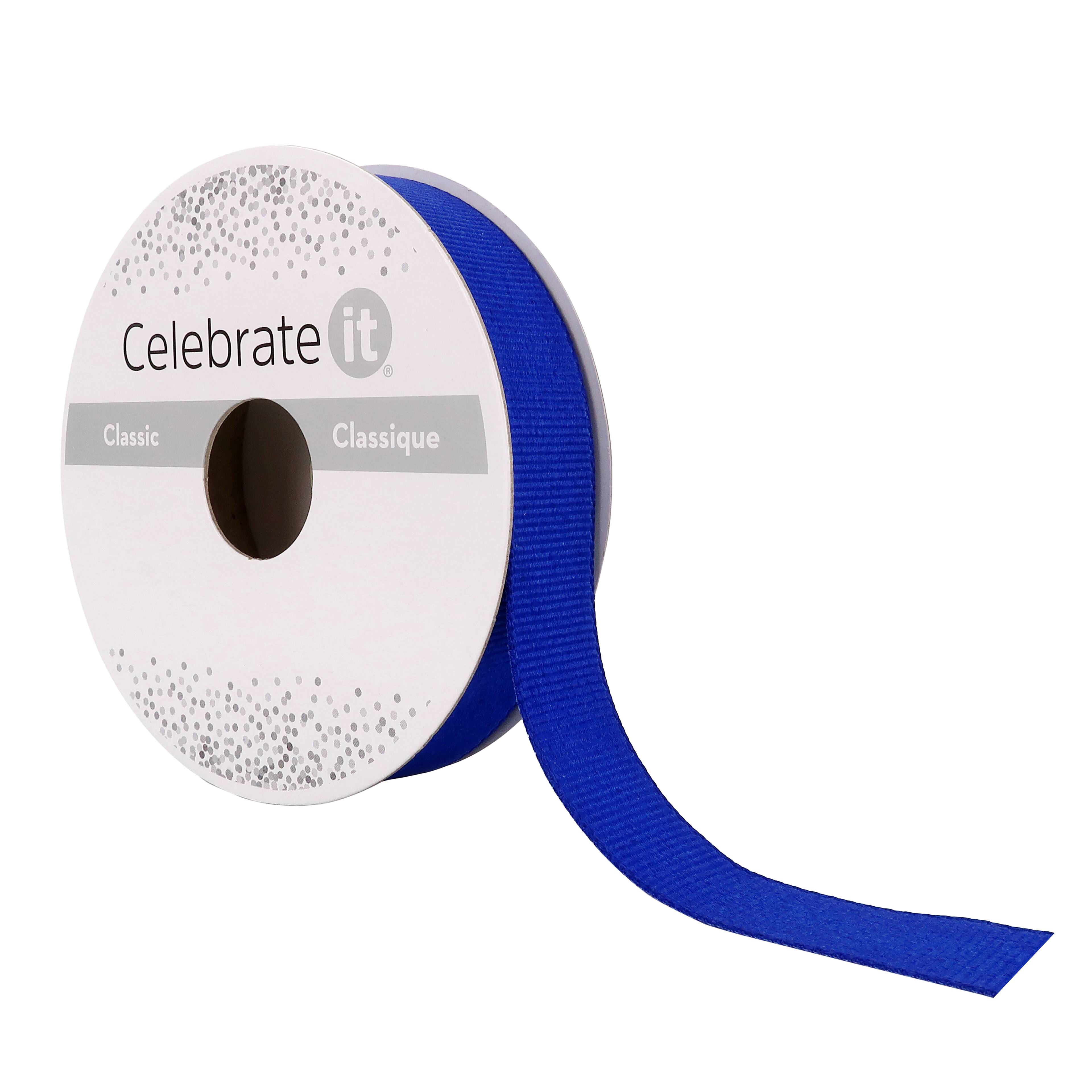 12 Pack: 5/8" x 8yd. Grosgrain Ribbon by Celebrate It® Classic