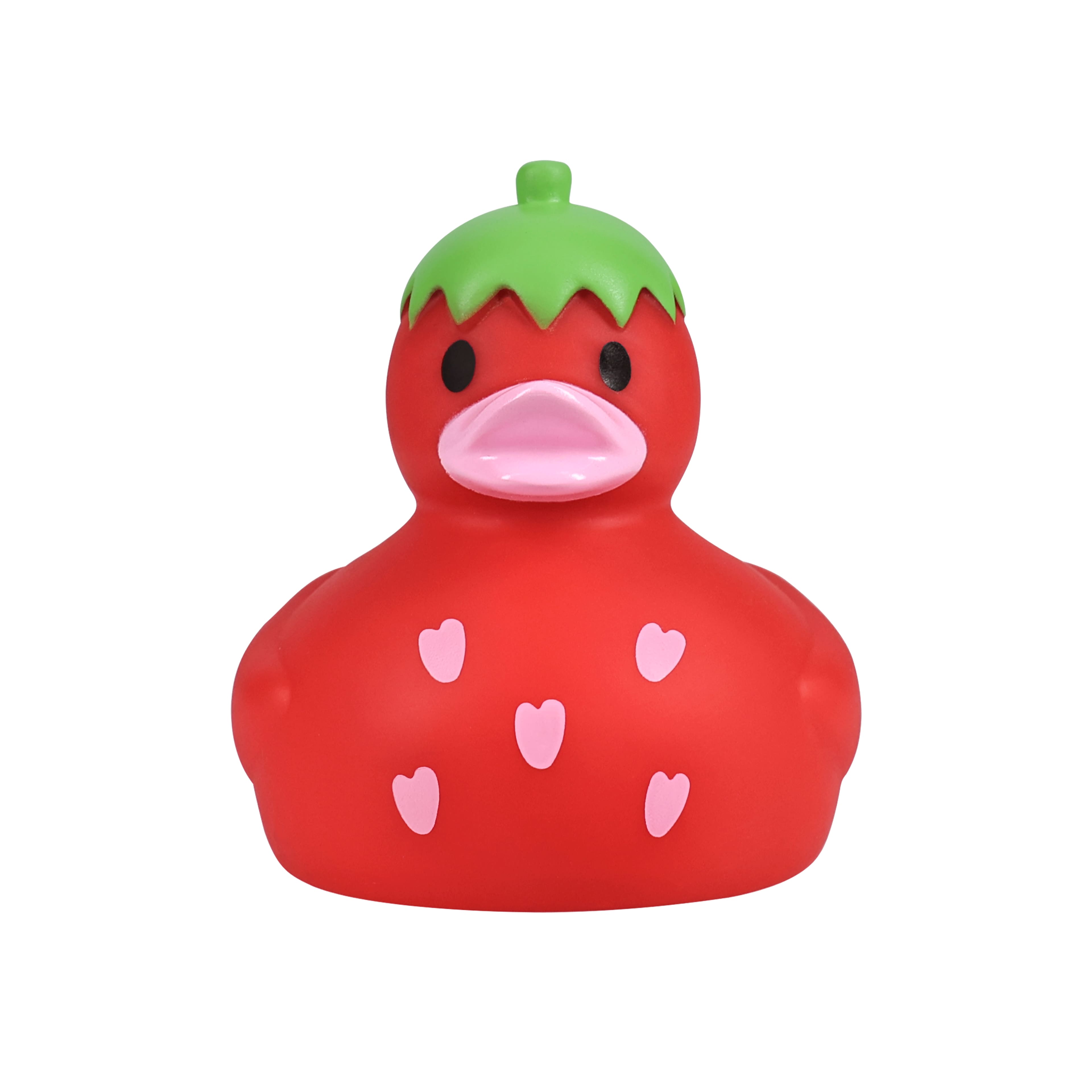 Red Strawberry Rubber Duck by Creatology™