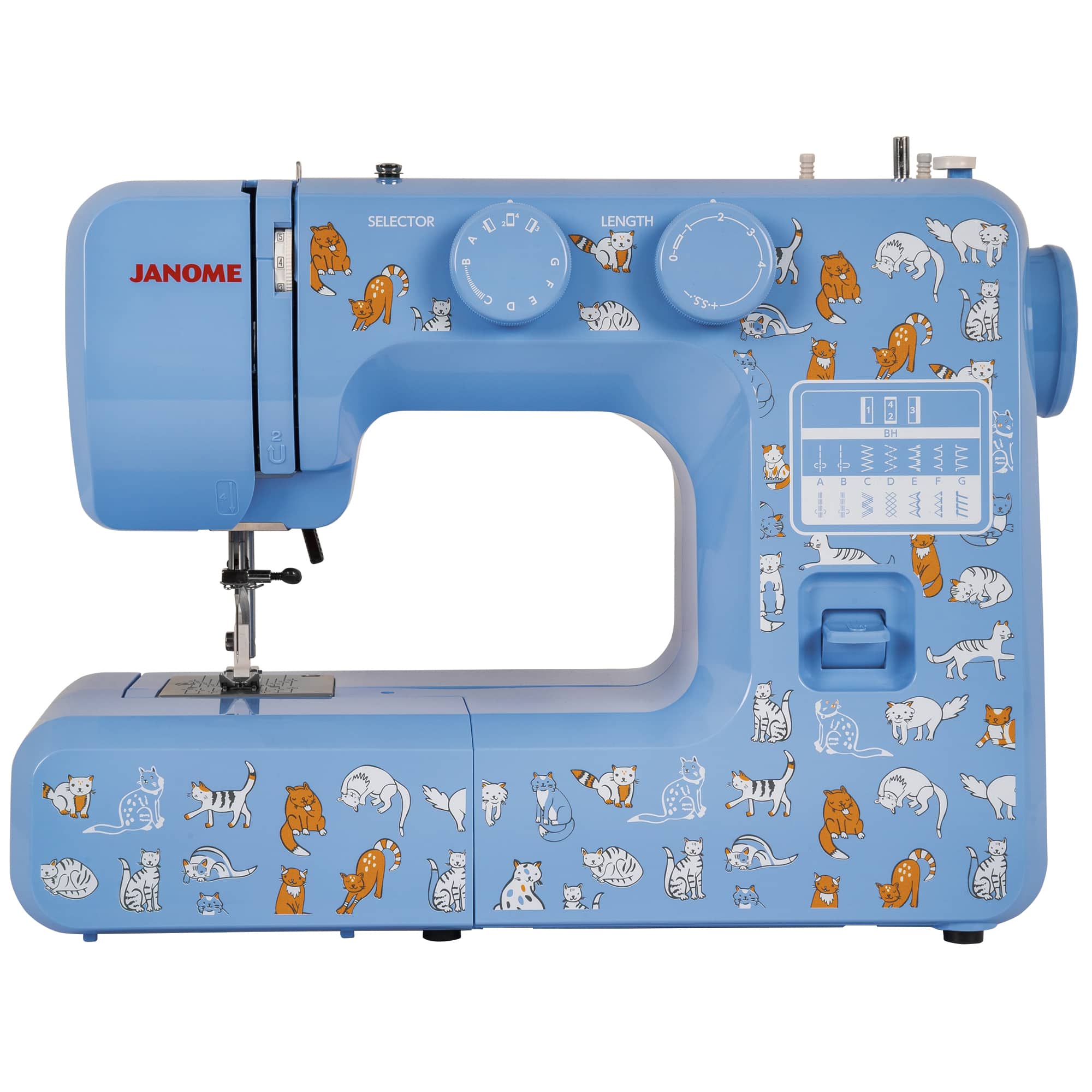 Janome Cat Fancy Easy-to-Use Sewing Machine