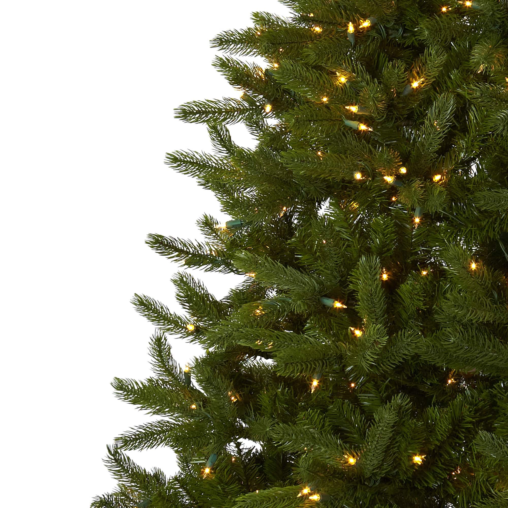 7.5ft. Pre-Lit Rembrandt Artificial Christmas Tree, Clear Lights