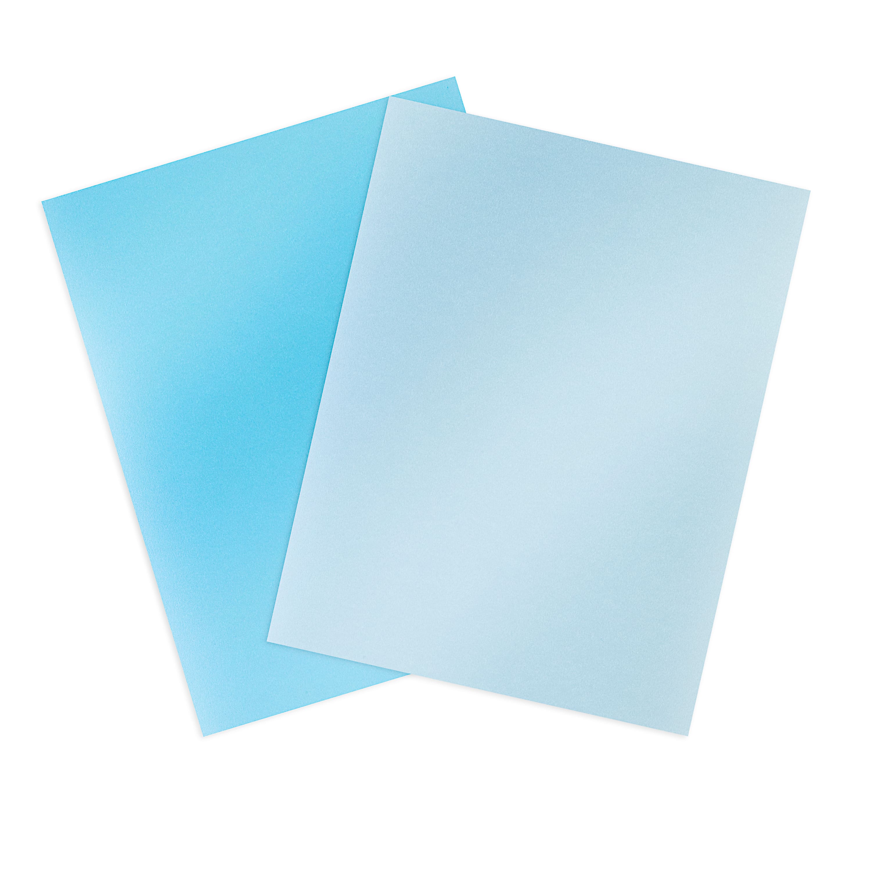 Light Cadet Blue Cardstock - 8.5 x 11 inch - 100Lb Cover - 25 Sheets -  Clear Path Paper