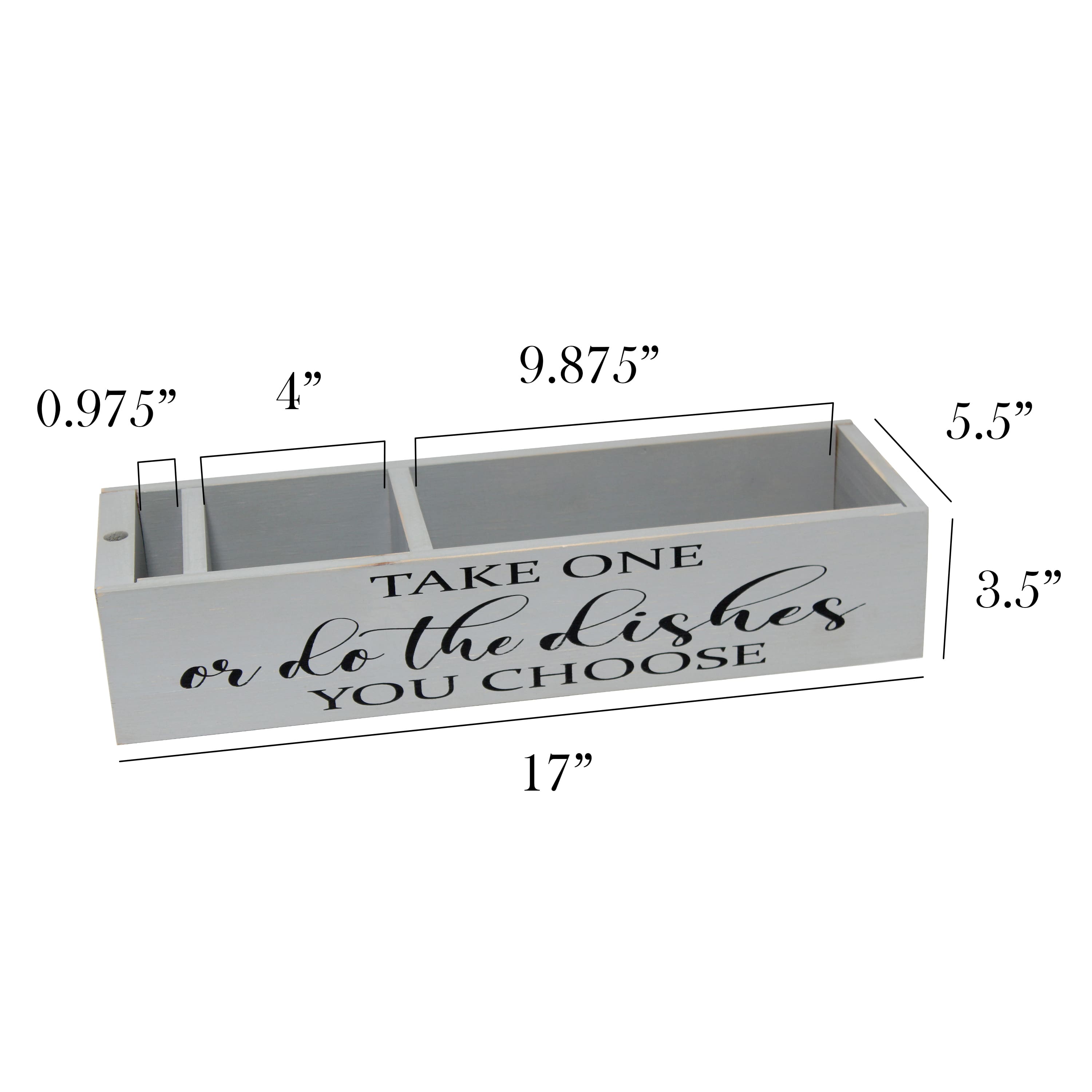Elegant Designs 17&#x22; Kitchen Organizer
