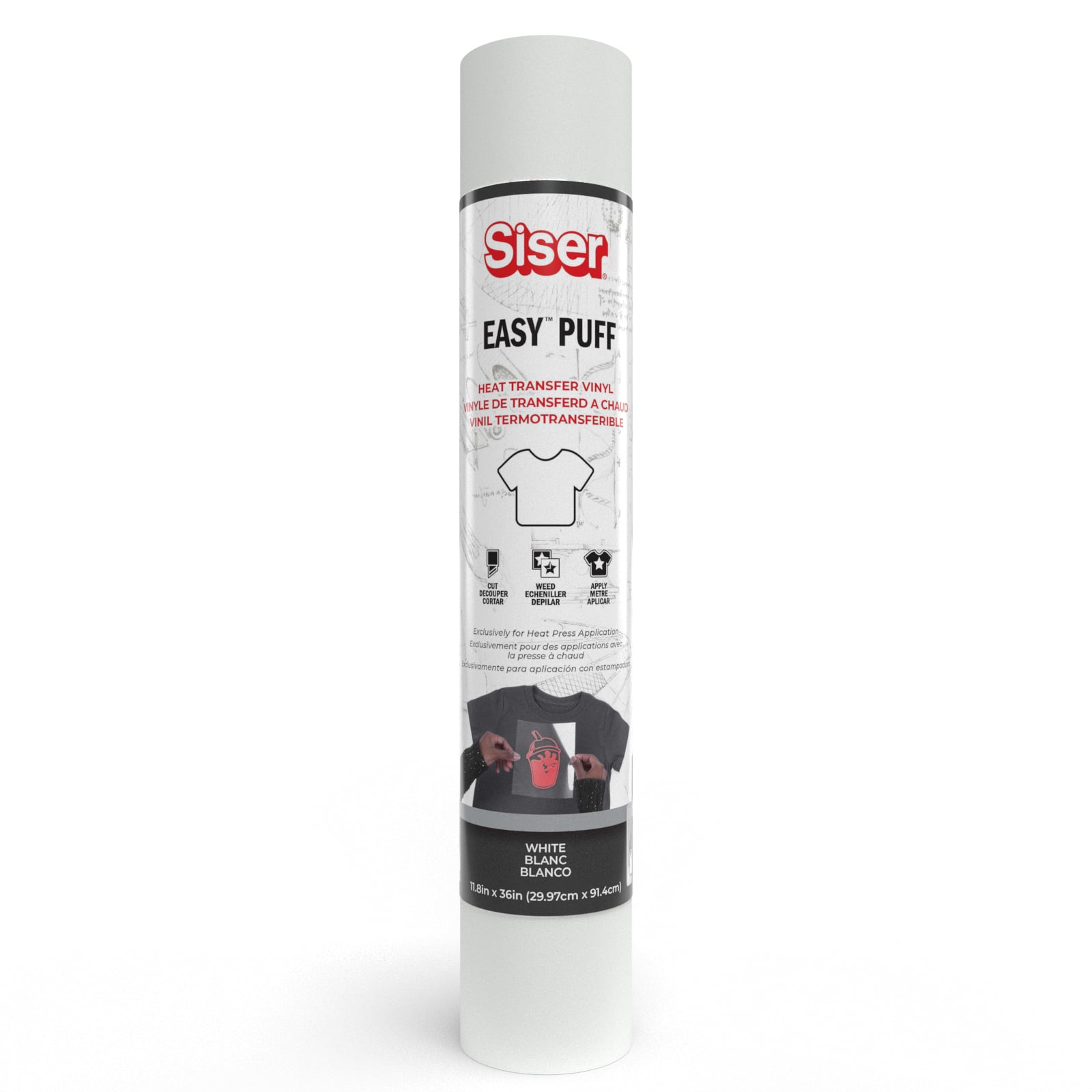 Siser® Easy™ Puff Heat Transfer Vinyl, 36