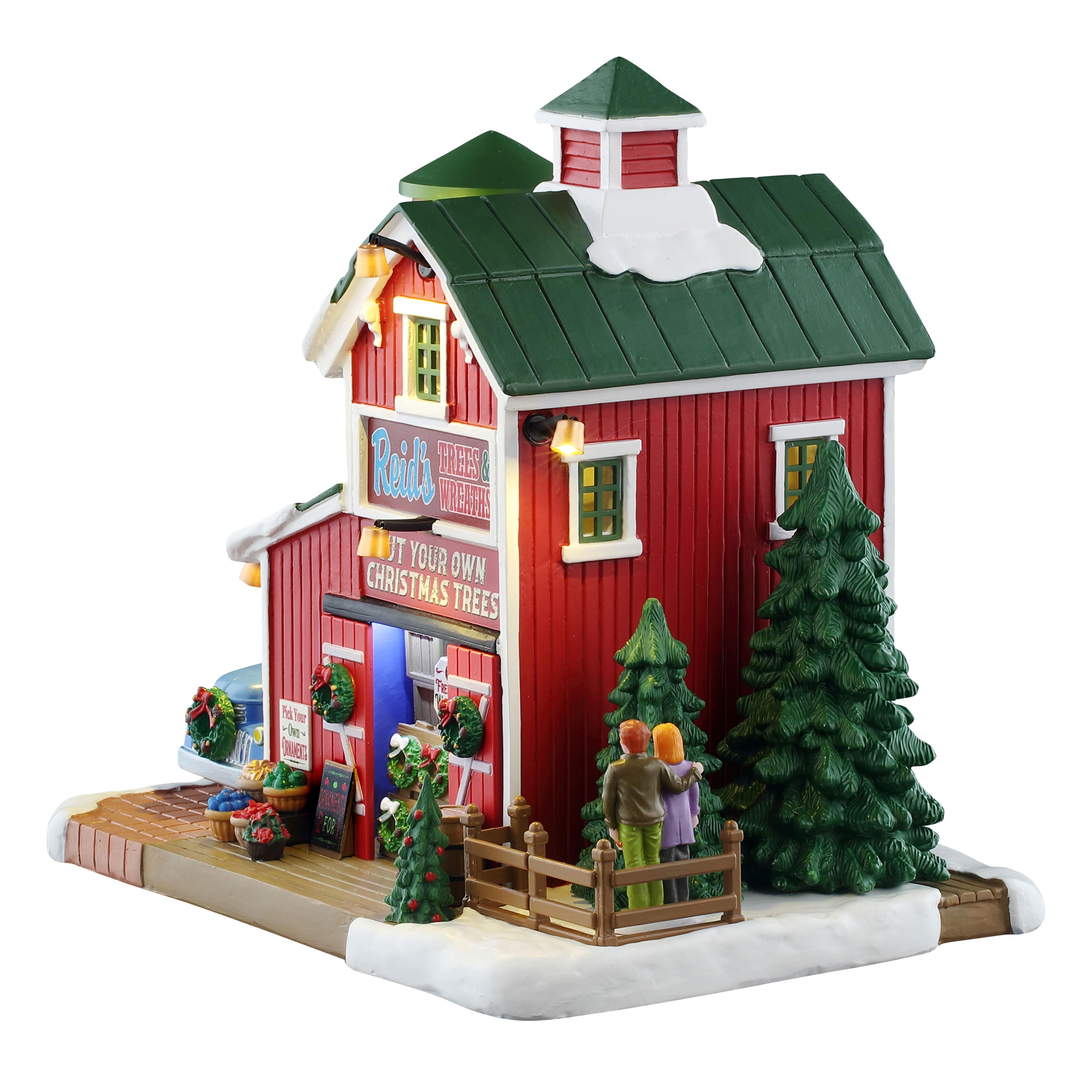 Lemax® Harvest Crossing Reid's Trees & Wreaths