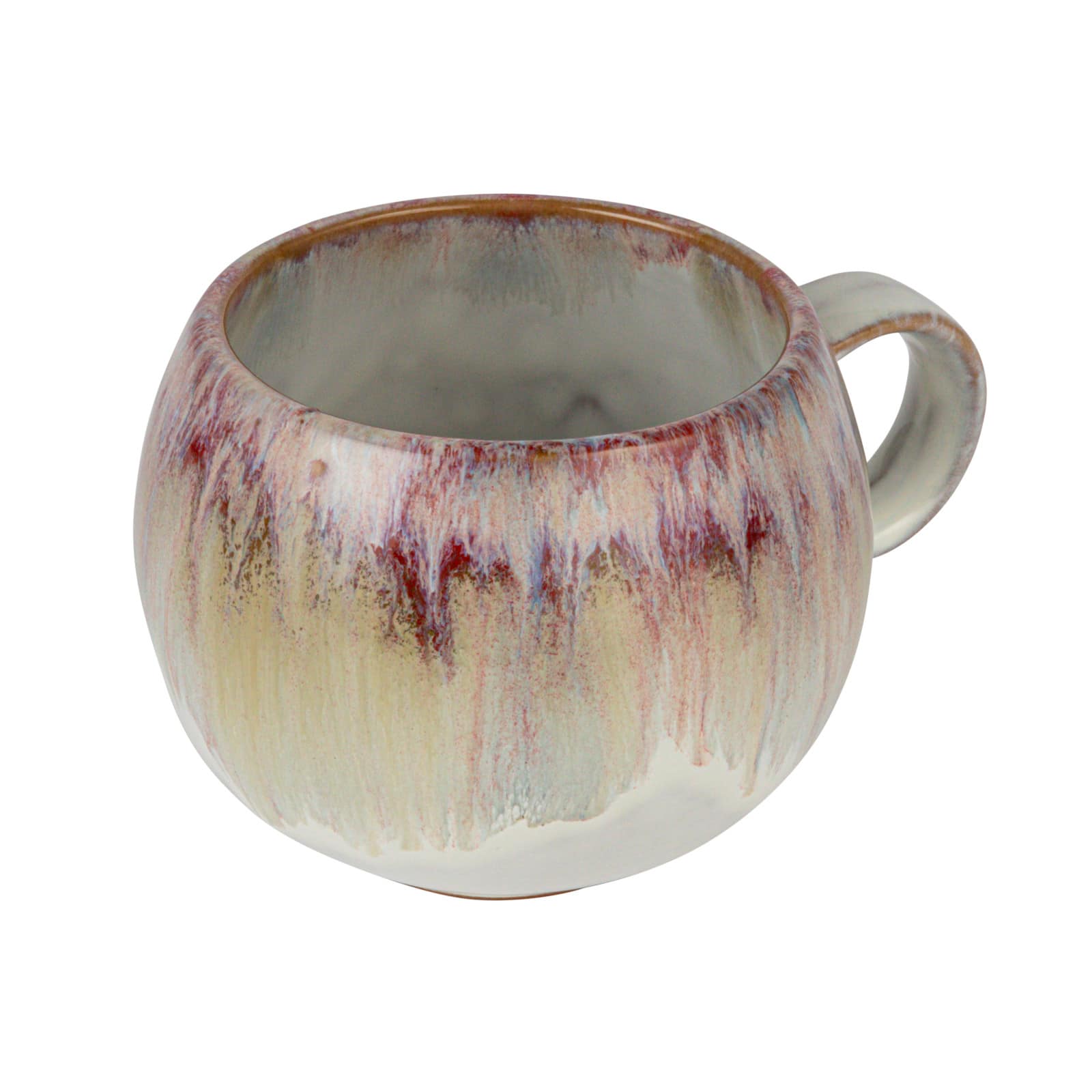 Hello Honey&#xAE; 3.25&#x22; Berry Bliss Reactive Glaze Stoneware Mugs, 4ct.