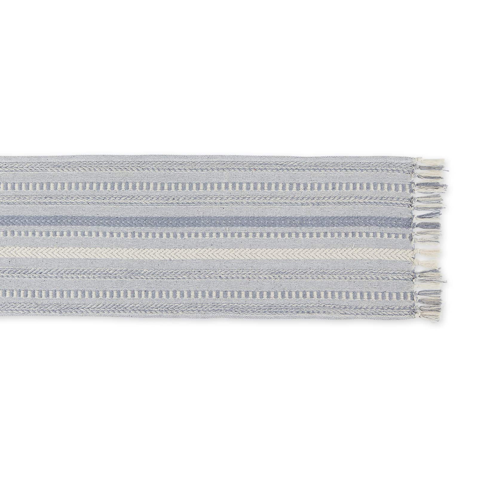 DII&#xAE; 72&#x22; Braided Stripe Table Runner