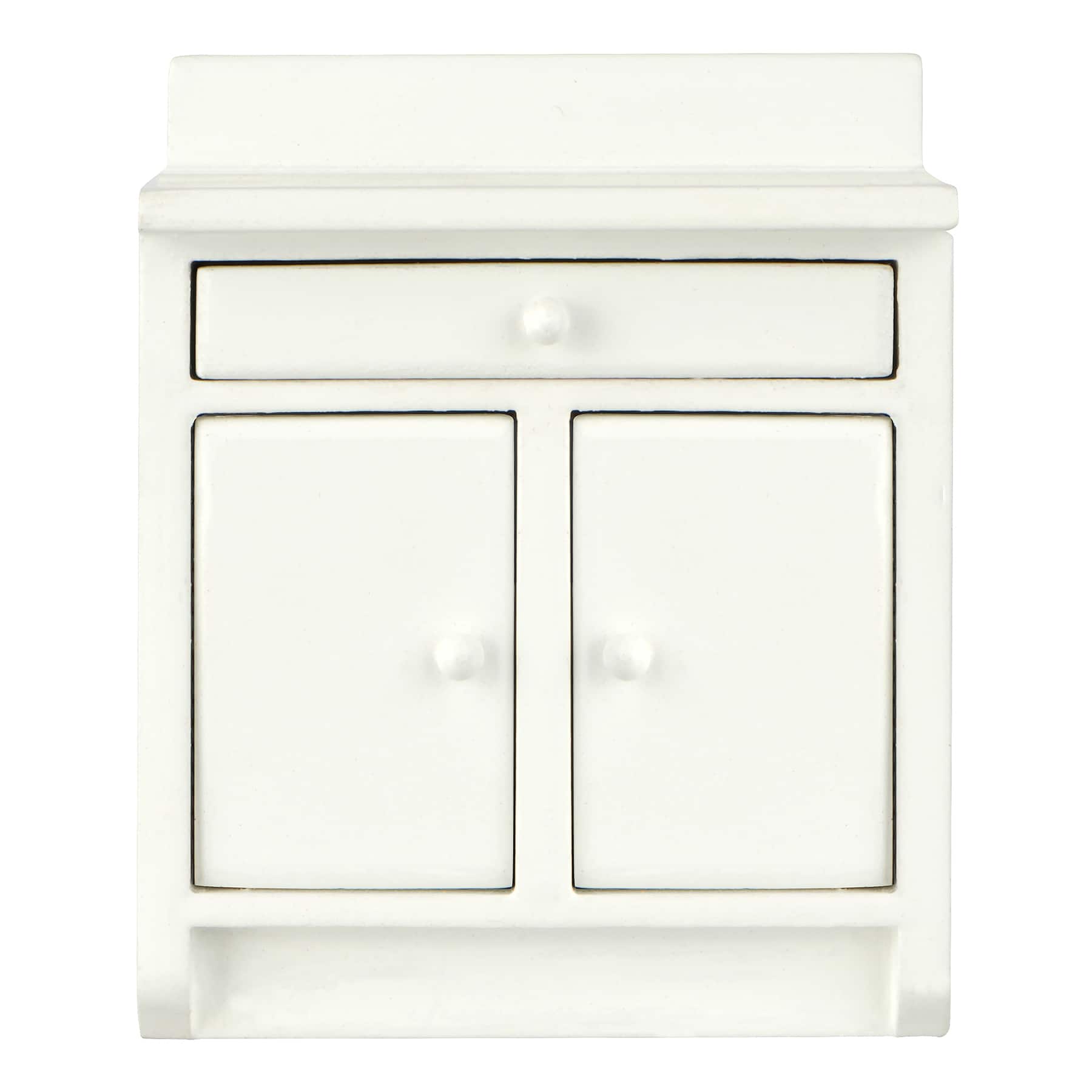 Miniature White Kitchen Cabinet by Make Market&#xAE;