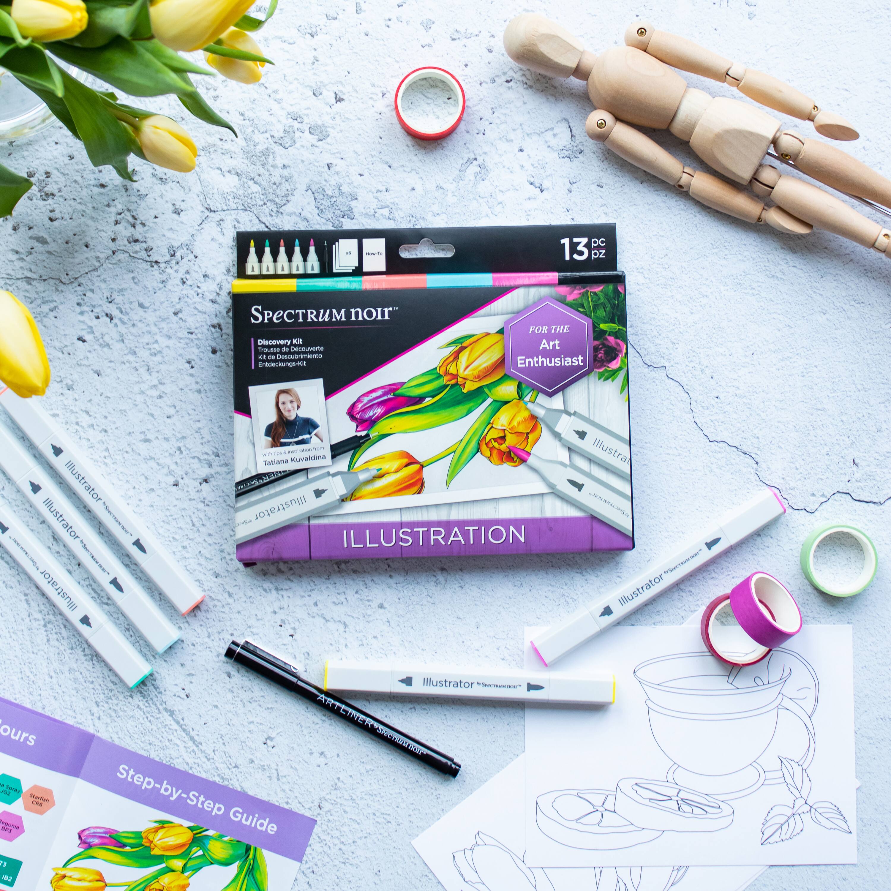 Spectrum Noir&#x2122; Illustration Discovery Kit