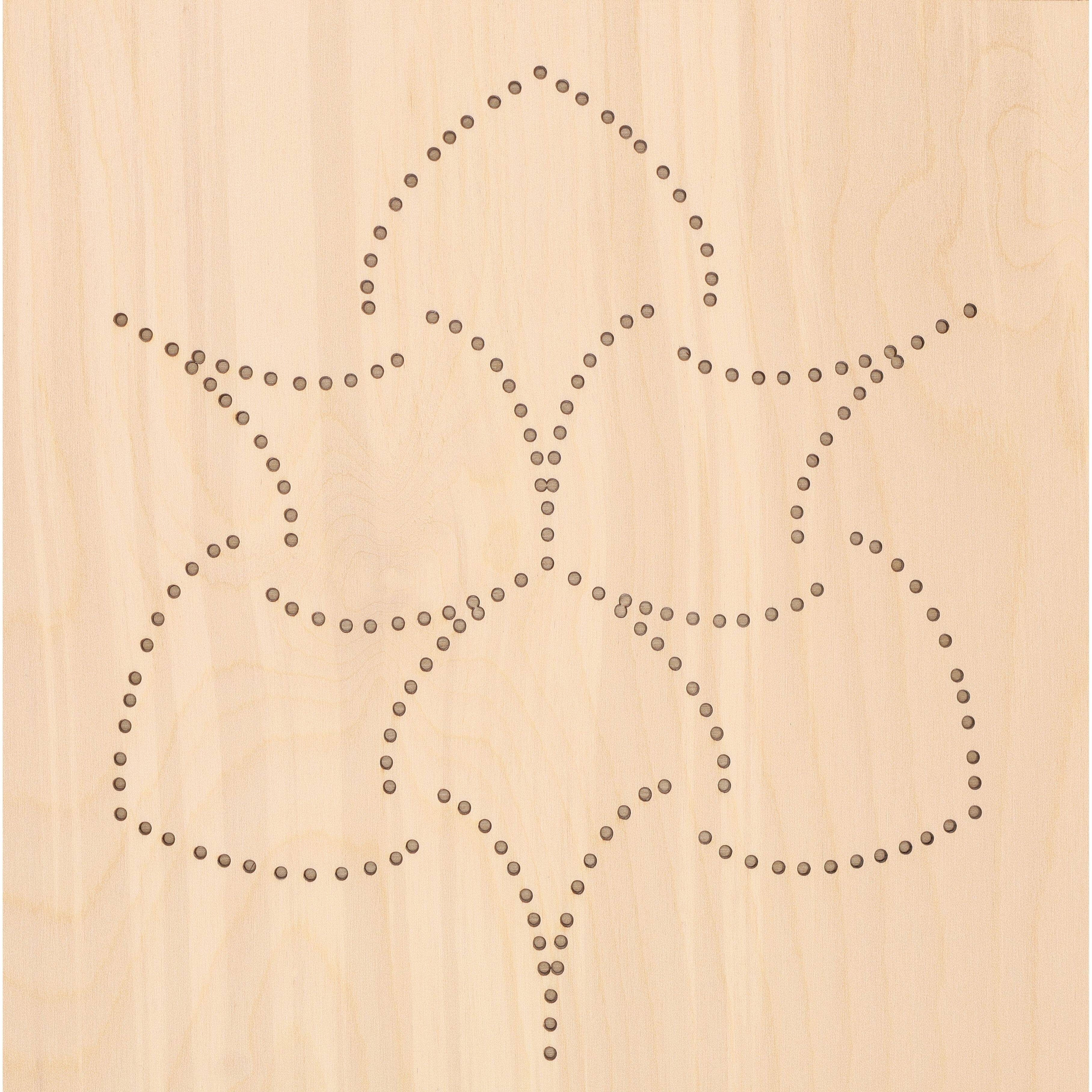 Leisure Arts® Hexagon Stitched String Art Shadow Box Kit