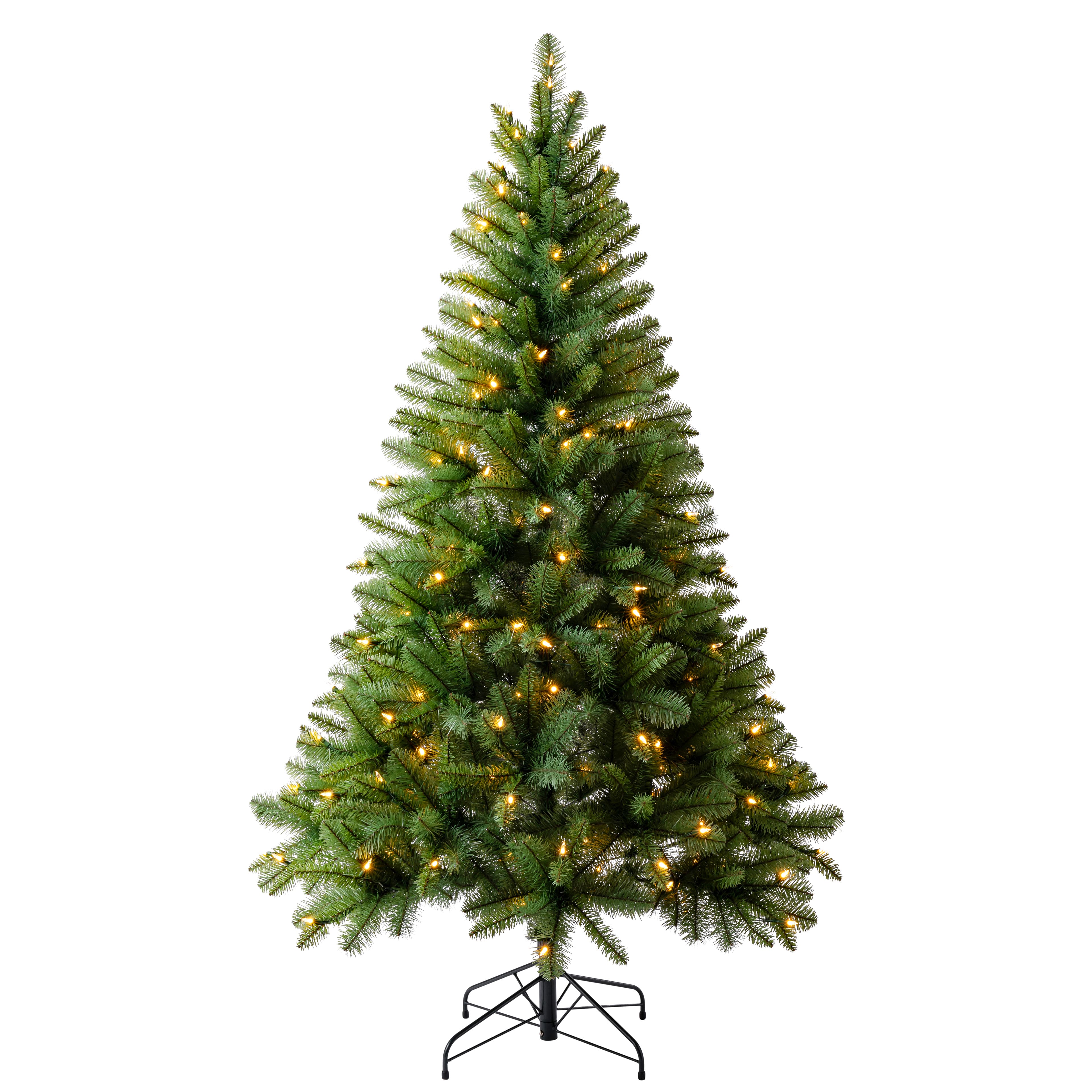 6ft. Pre-Lit Windham Spruce Artificial Christmas Tree, Warm White LED Lights by Ashland&#xAE;