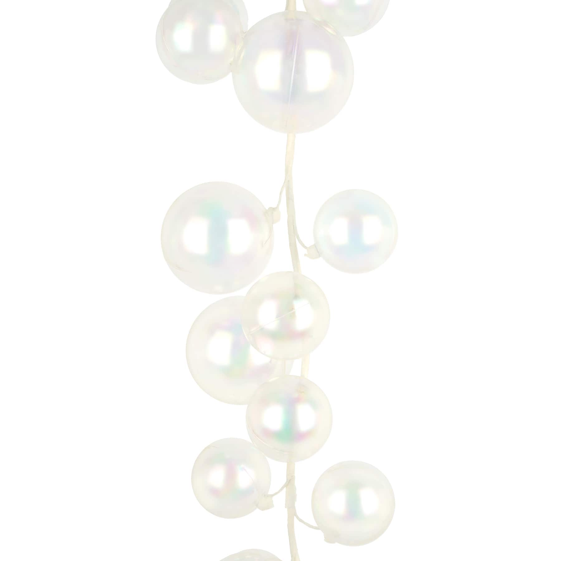 6ft. Iridescent Ball Garland by Ashland&#xAE;