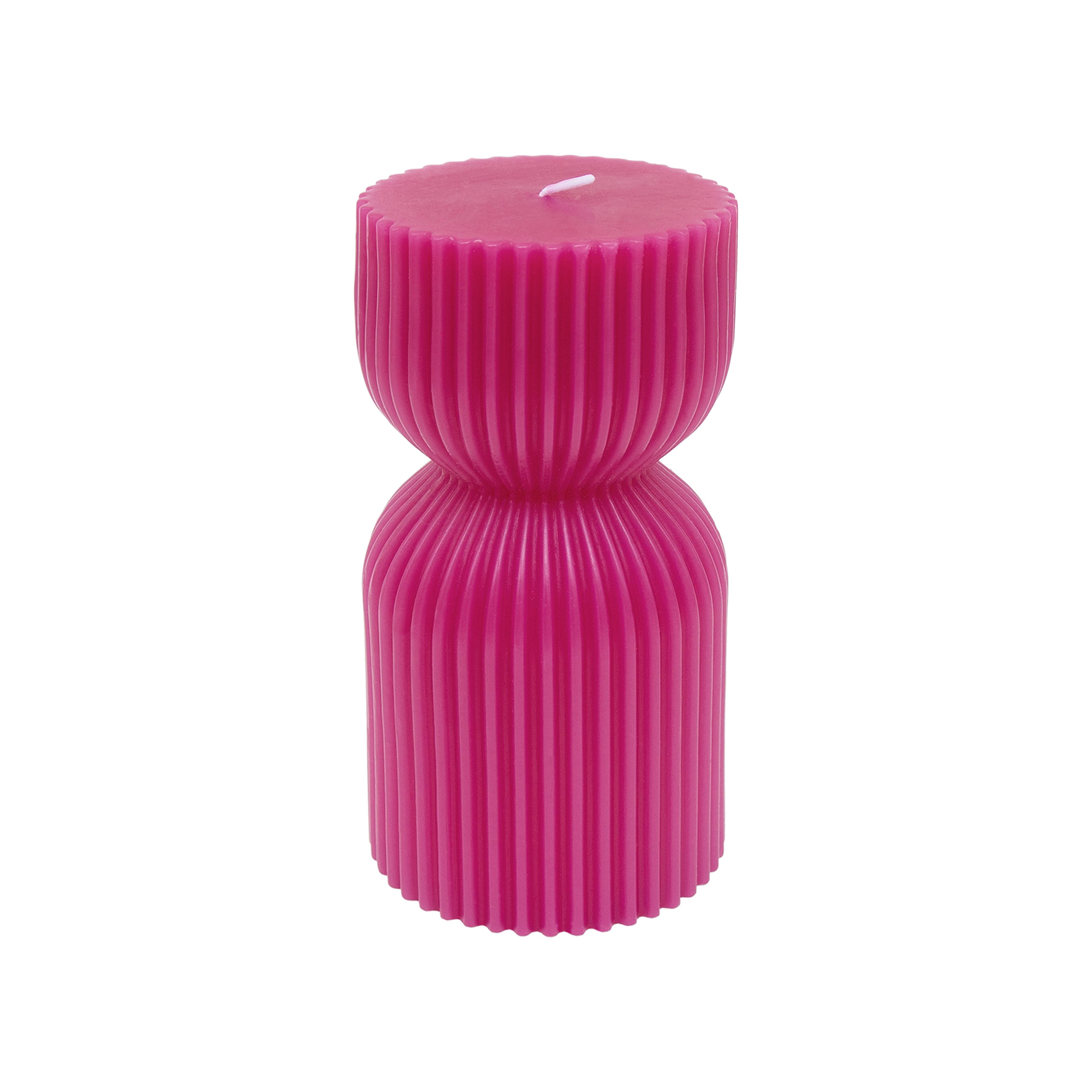 6&#x22; Ribbed Scented Pillar Candle by Ashland&#xAE;