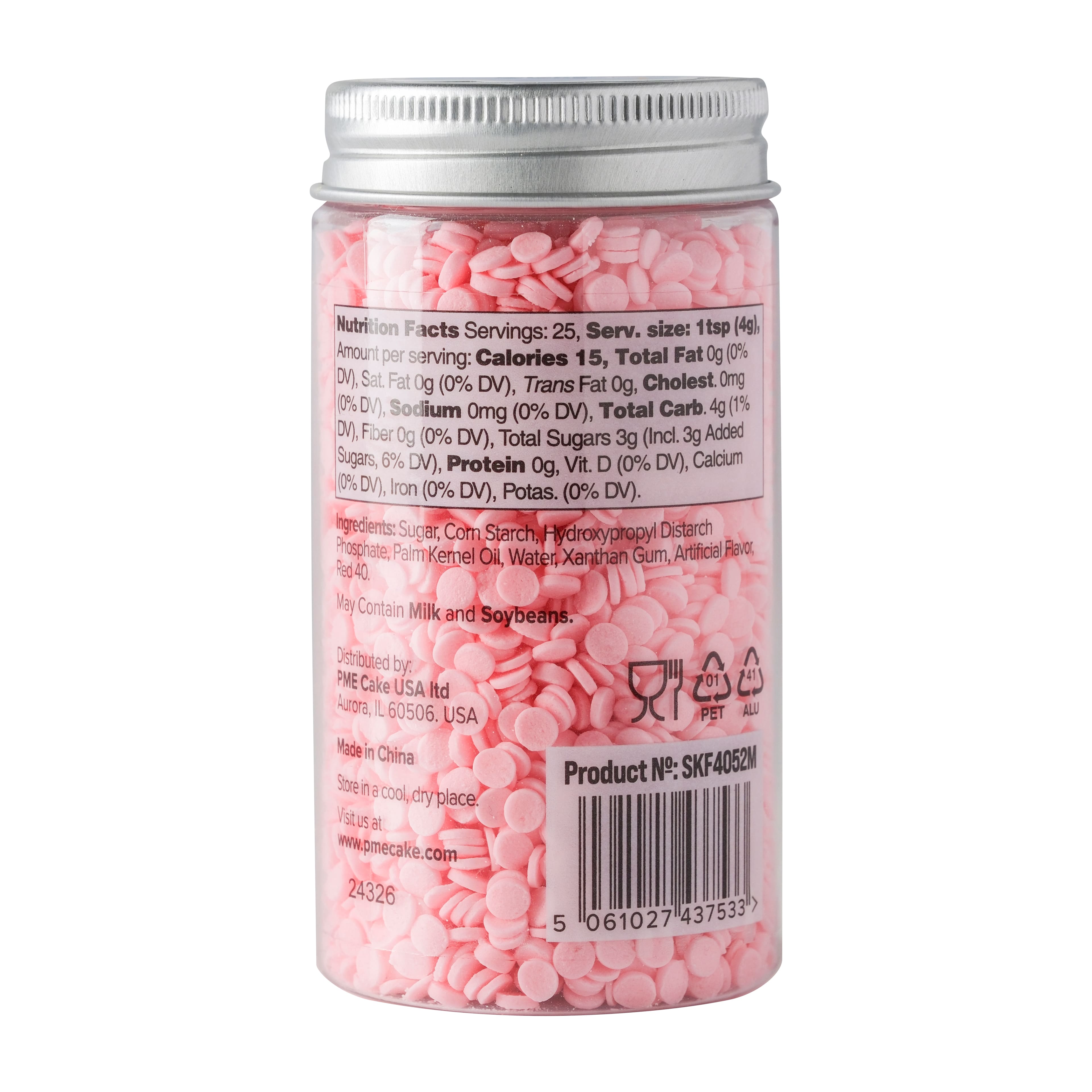 PME Cake Sweet Street&#xAE; 3.5oz. Flat Round Confetti Sprinkles