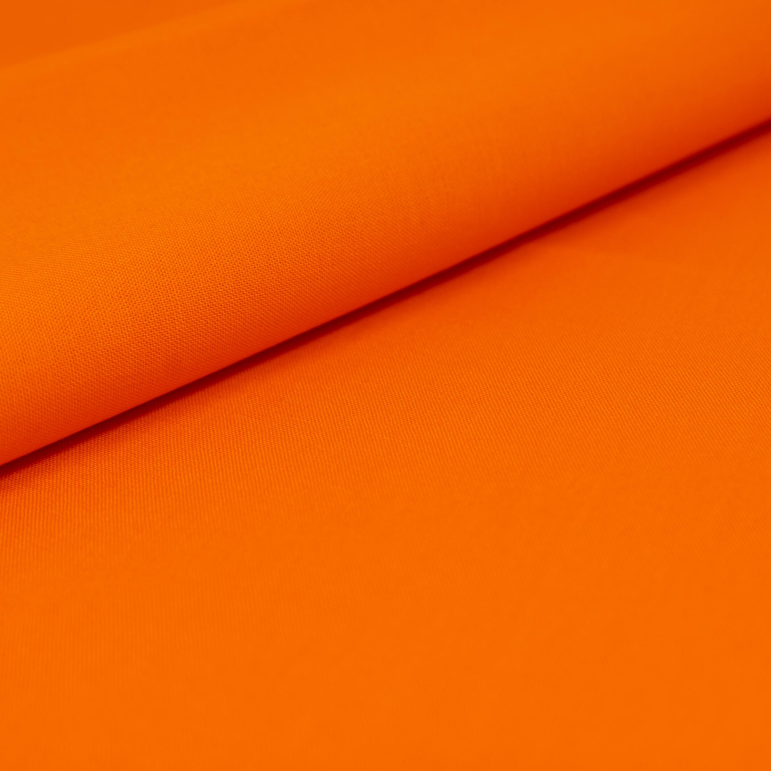SINGER Orange Tiger Cotton Fabric