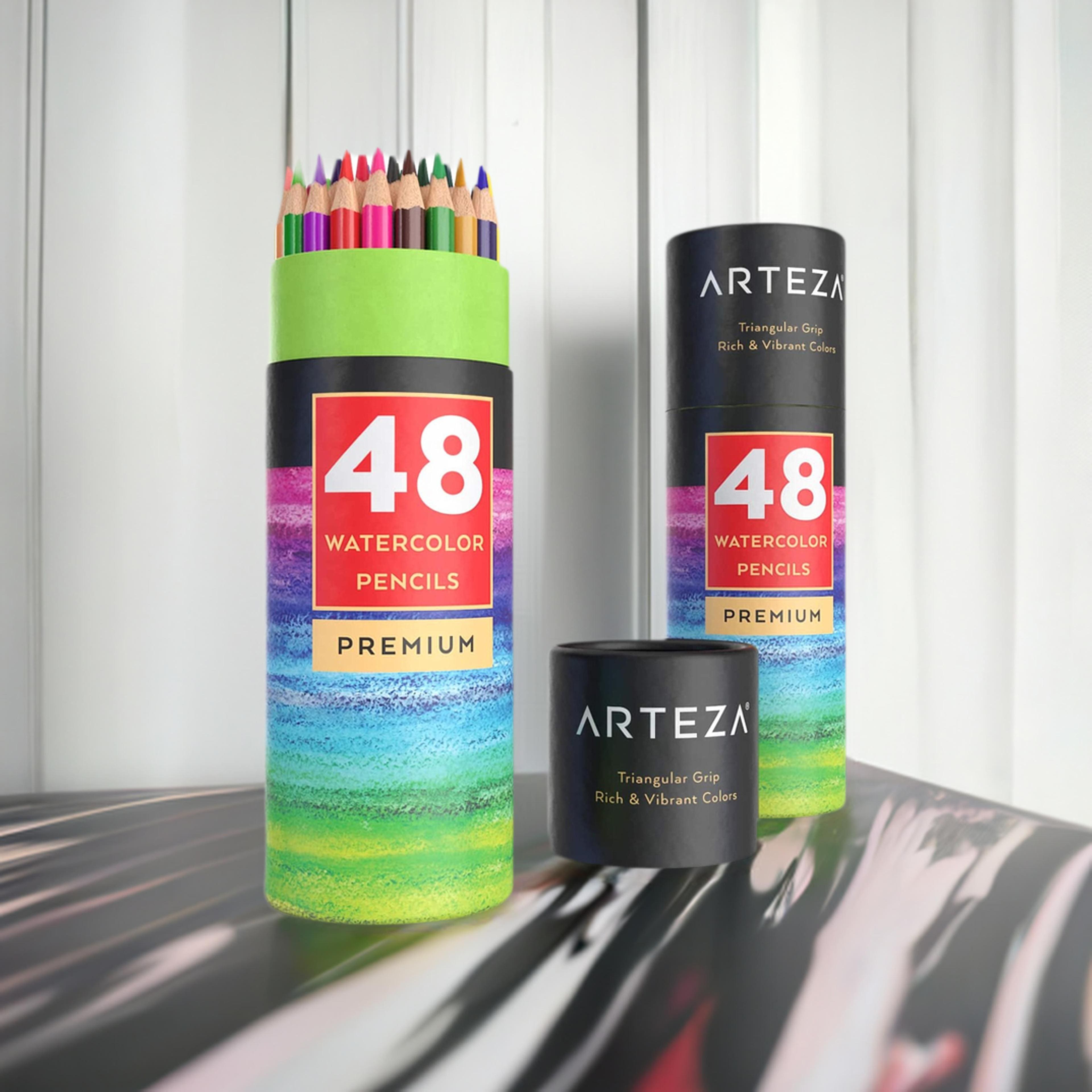 Arteza&#xAE; Premium Watercolor 48 Pencil Set