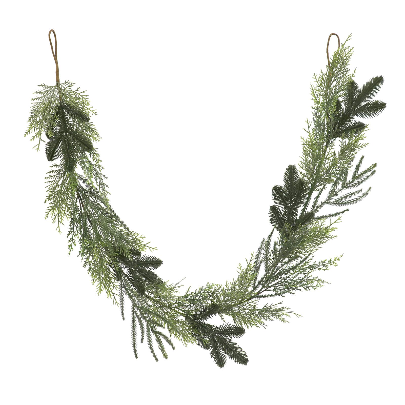 6ft. Pine &#x26; Cedar Glitter Garland by Ashland&#xAE;