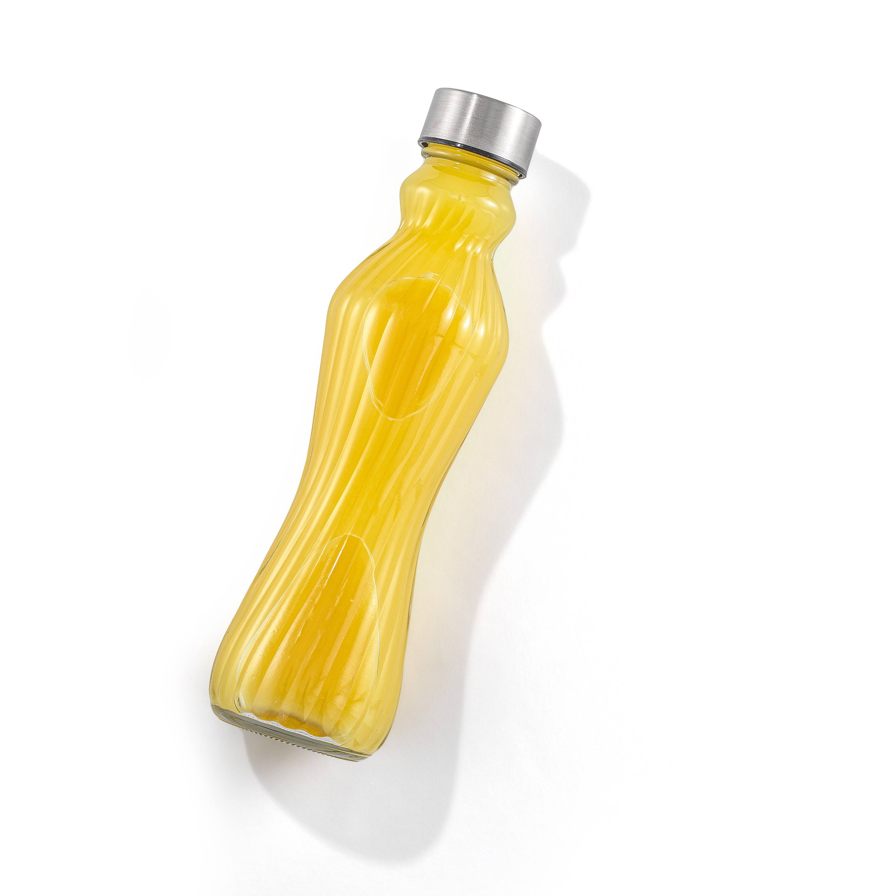 JoyJolt® 18oz. Spring Glass Fluted Water Bottles, 6ct.