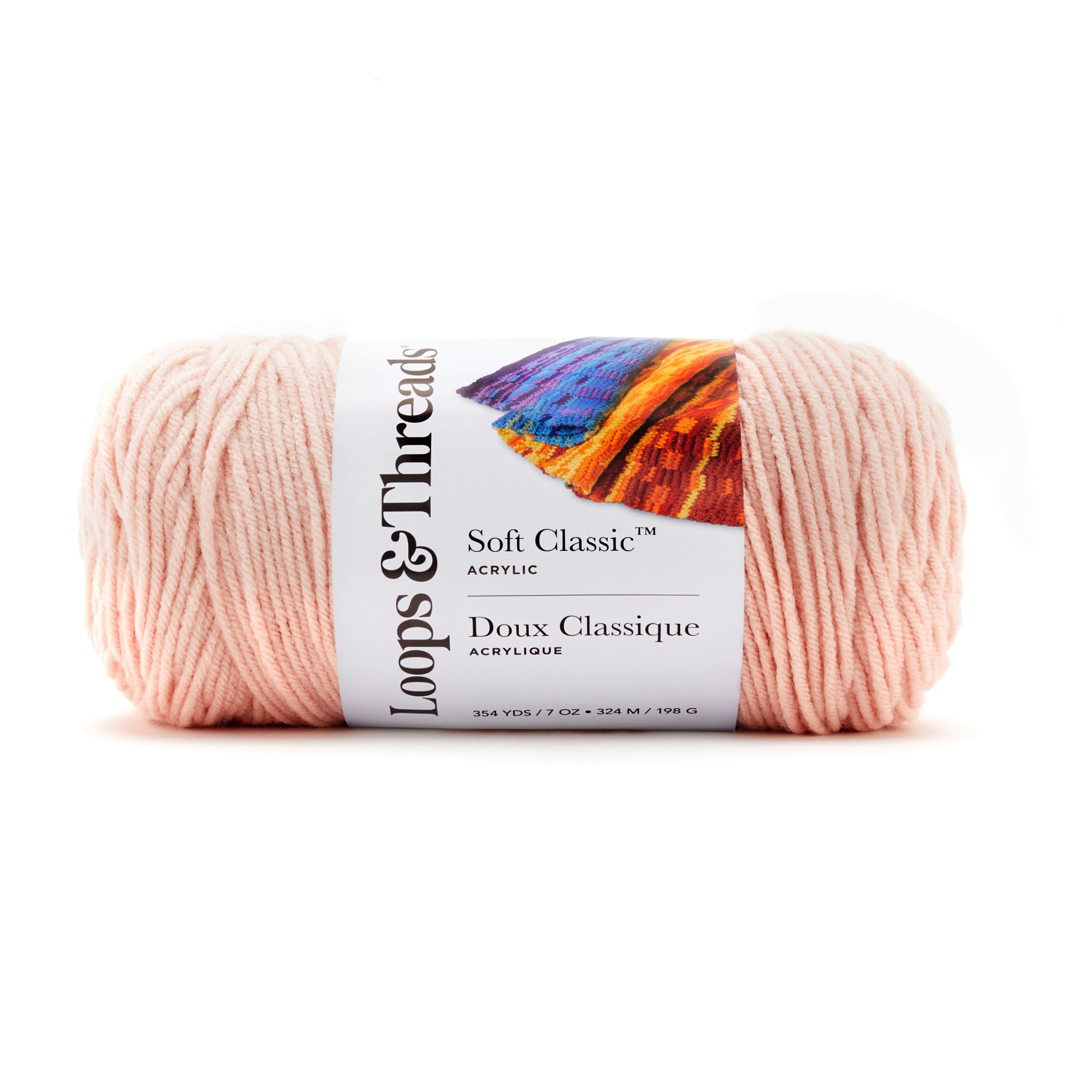 12 Pack: Soft Classic™ Solid Yarn by Loops & Threads®