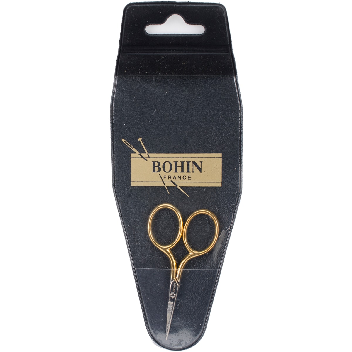 Bohin 2.875&#x22; Gilt Handle Embroidery Scissors