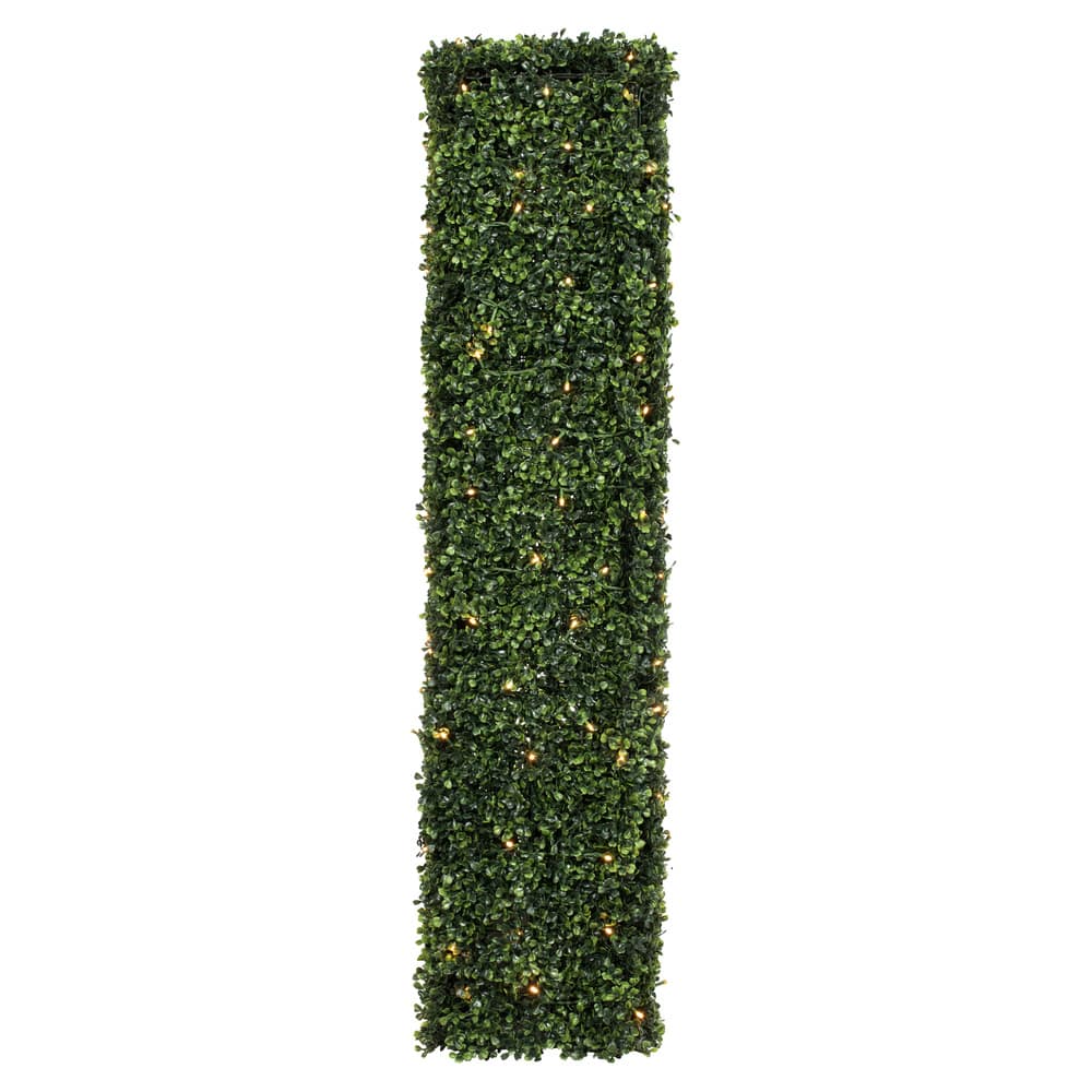 4ft. Pre-Lit Boxwood Hedge