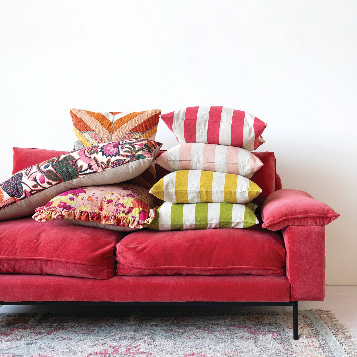 Hello Honey® 16.5" Clear Embossed Reclaimed Glass Olive Oil Bottle