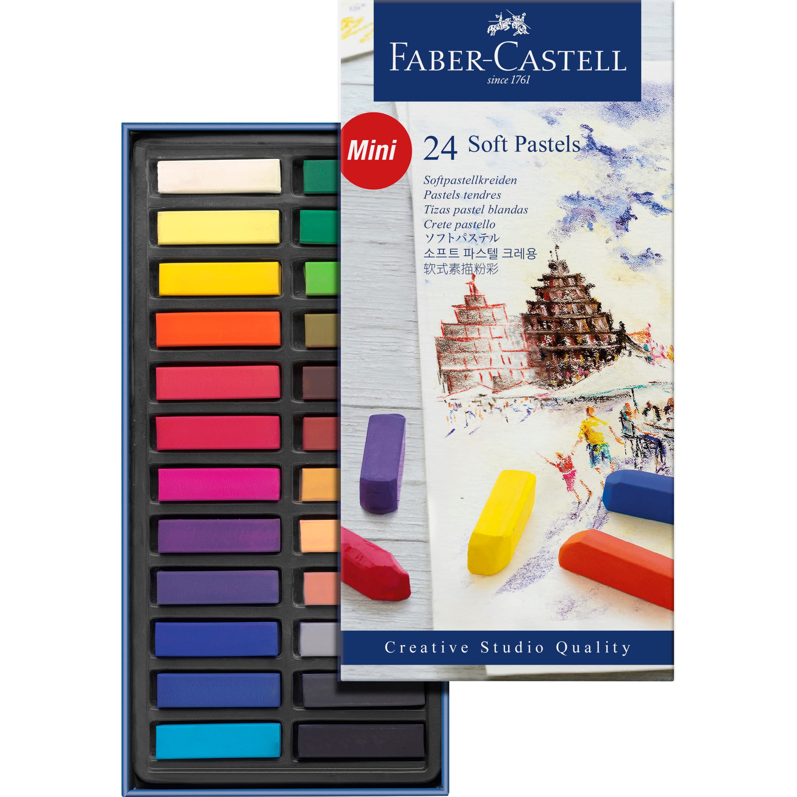 10 Packs: 24 ct. (240 total) Faber-Castell&#xAE; Creative Studio&#xAE; Soft Pastels