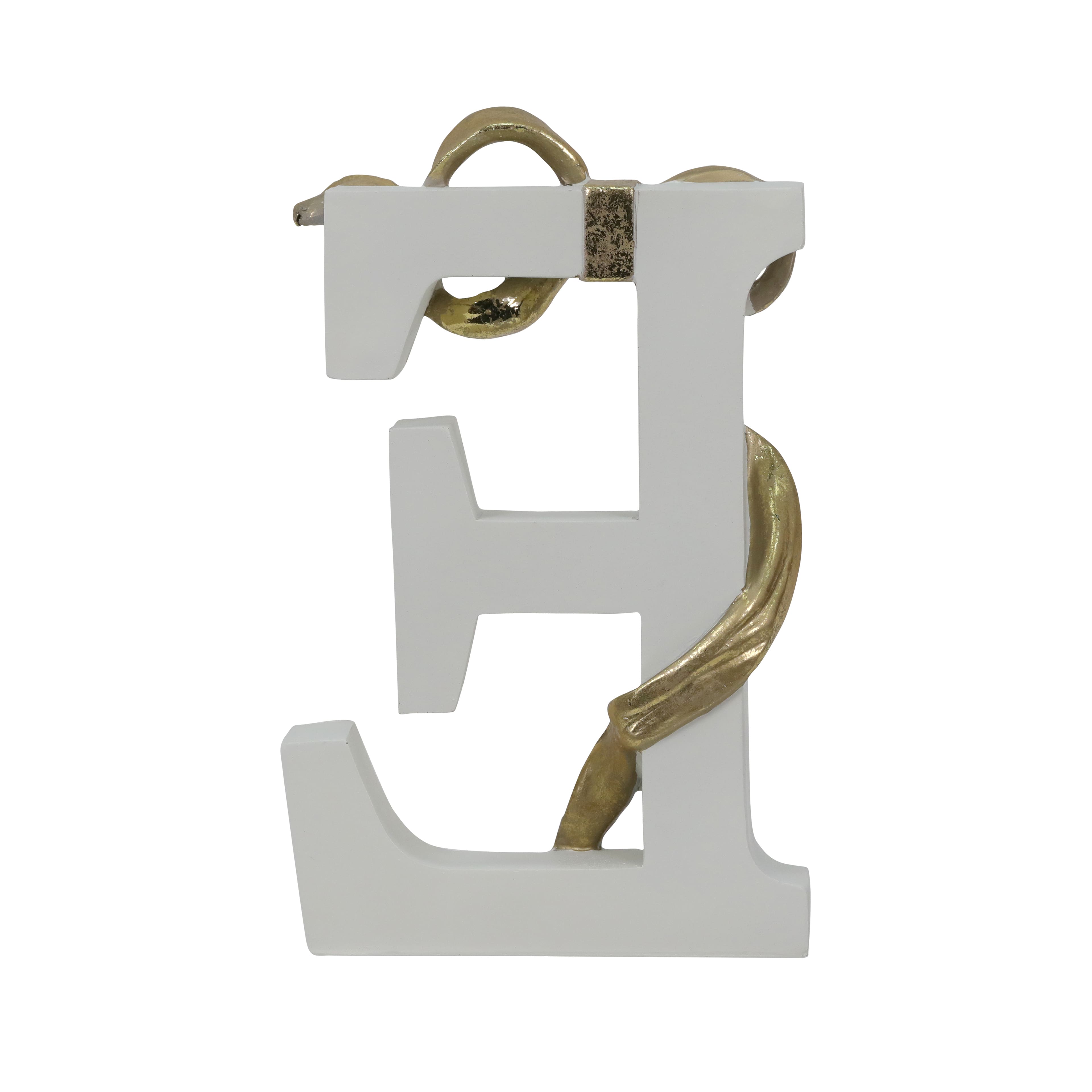 8.25&#x22; Gold Bow Monogram Letter by Ashland&#xAE;
