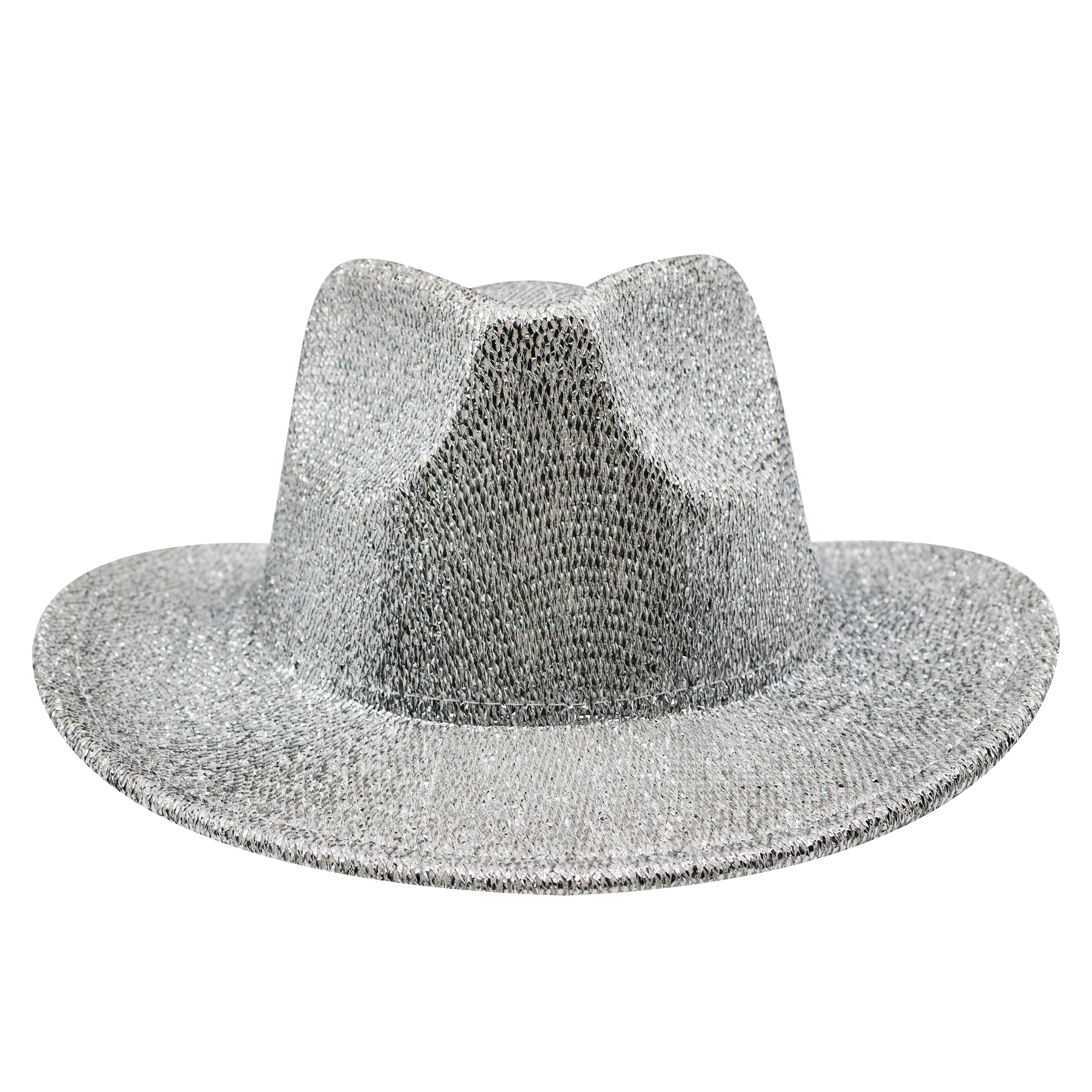 Shiny White Cowboy Hat by Celebrate It&#x2122;