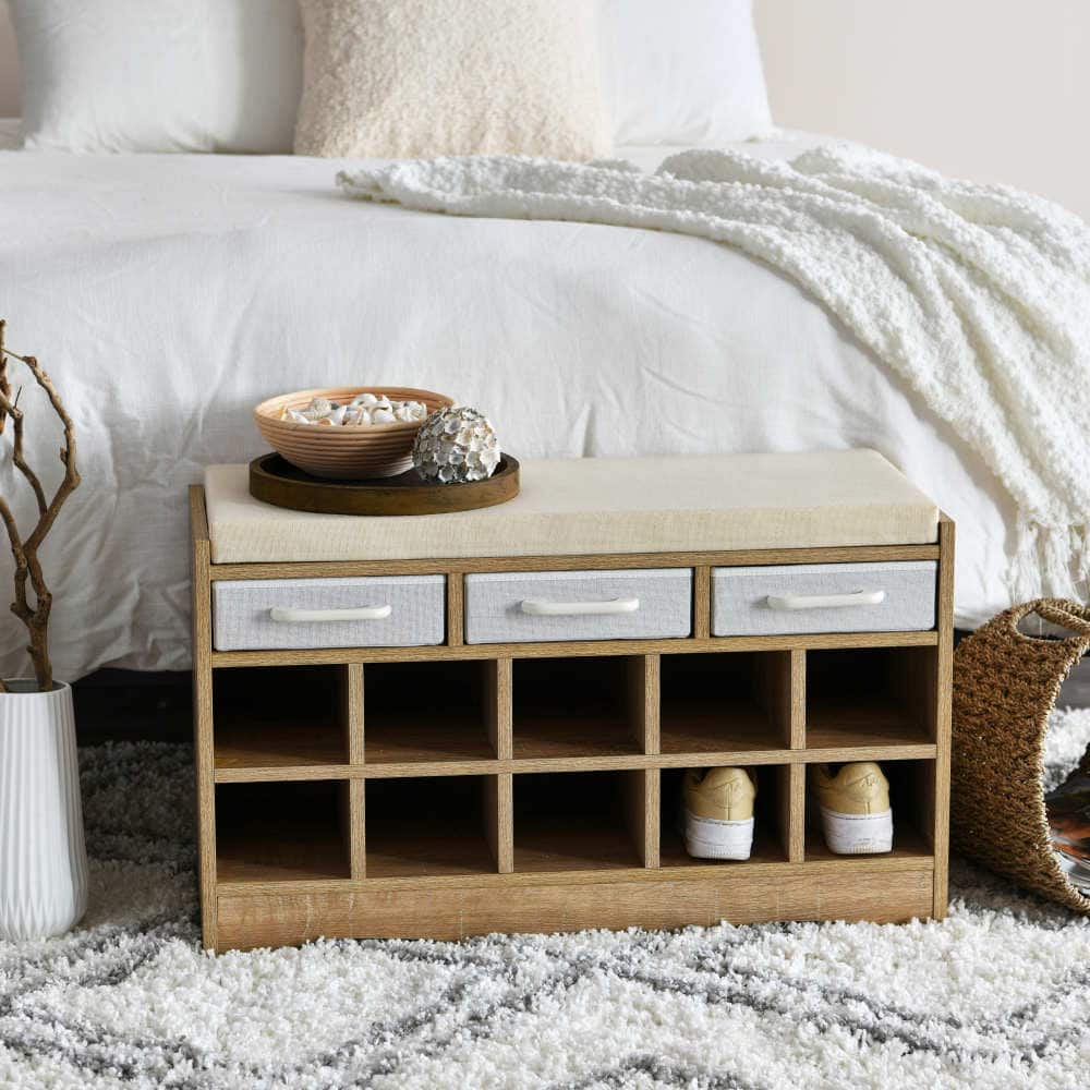 Household Essentials 32&#x22; Storage Bench