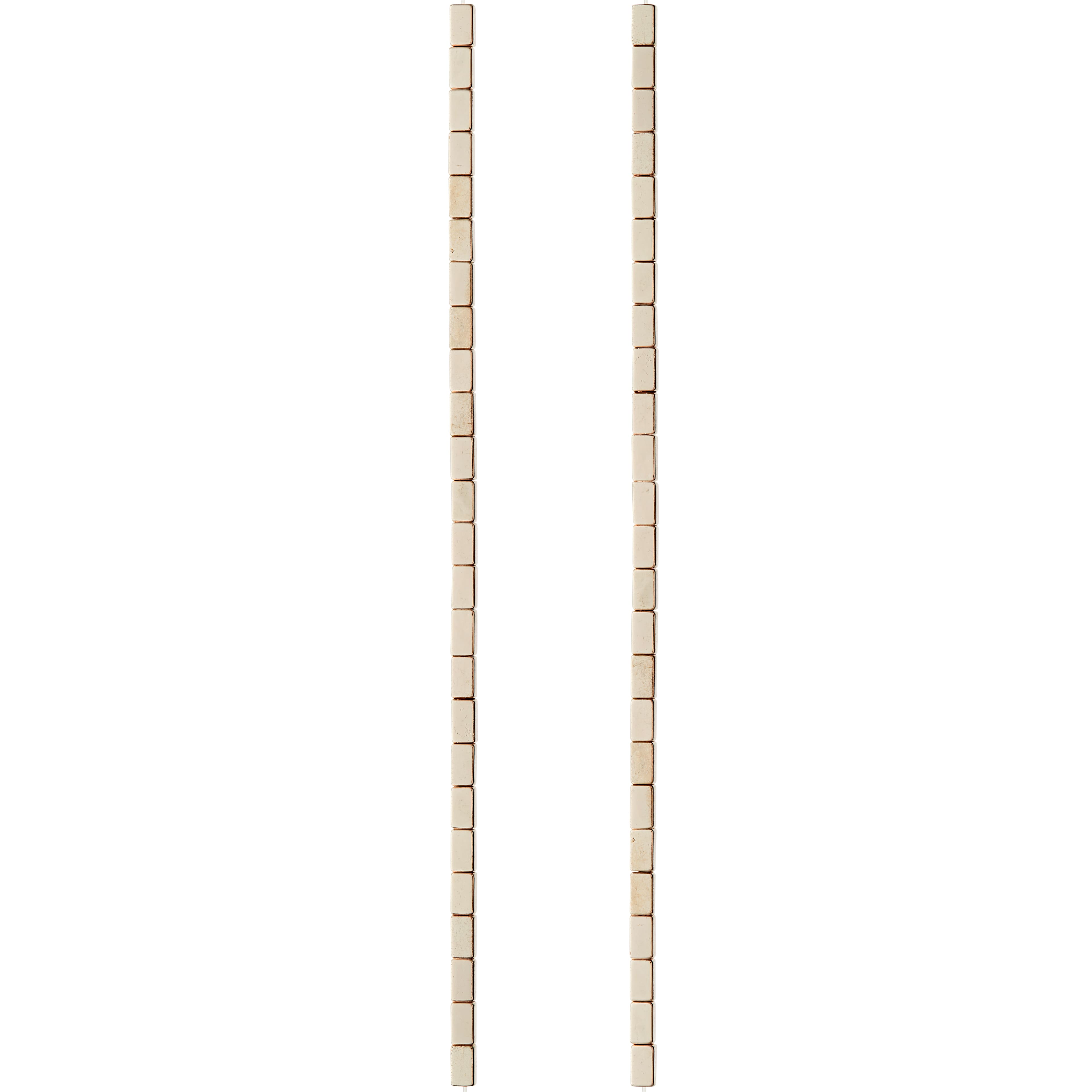 Rose Gold Hematite Rectangle Beads, 5mm by Bead Landing&#x2122;