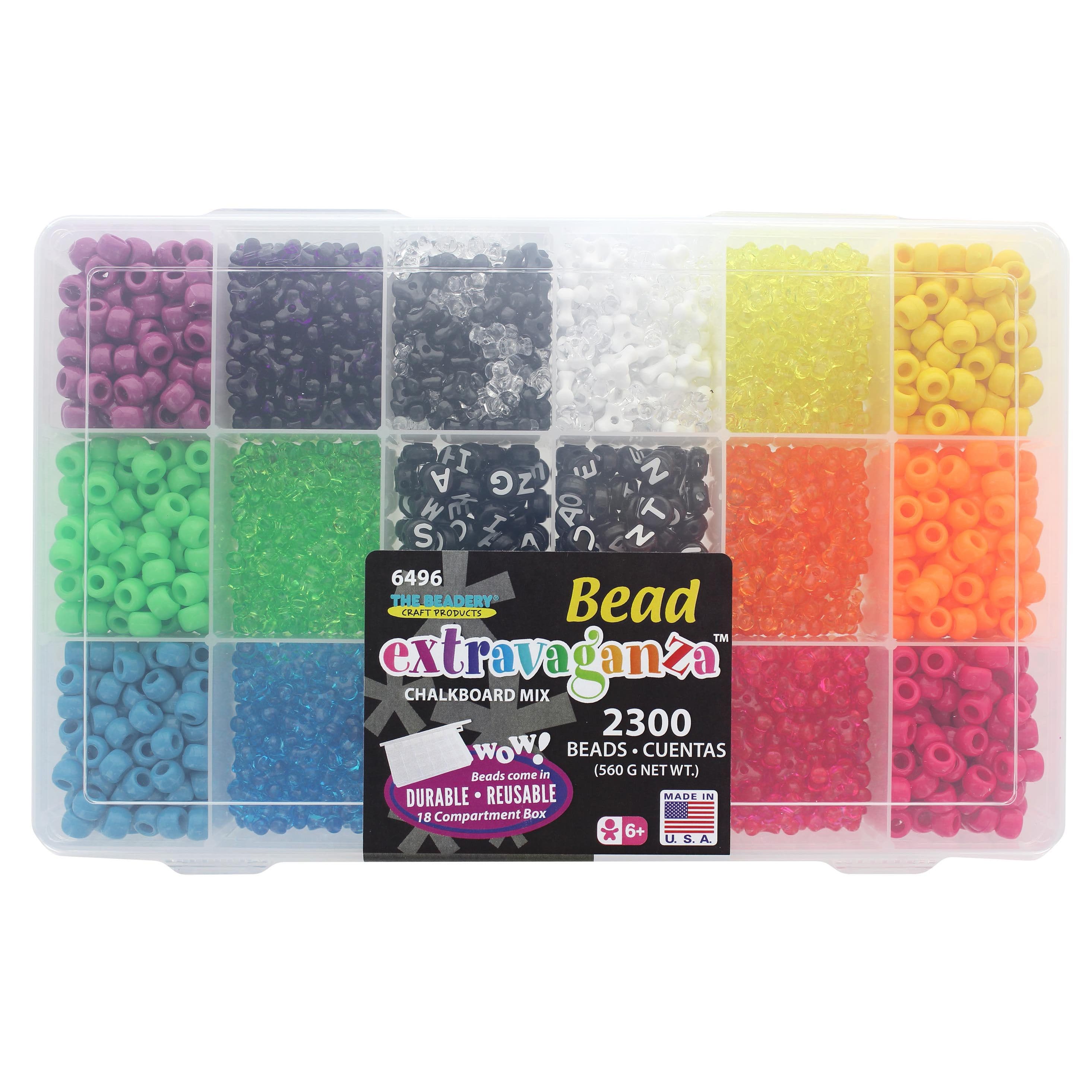 6496 - Bead Extravaganza™ - Chalkboard Box