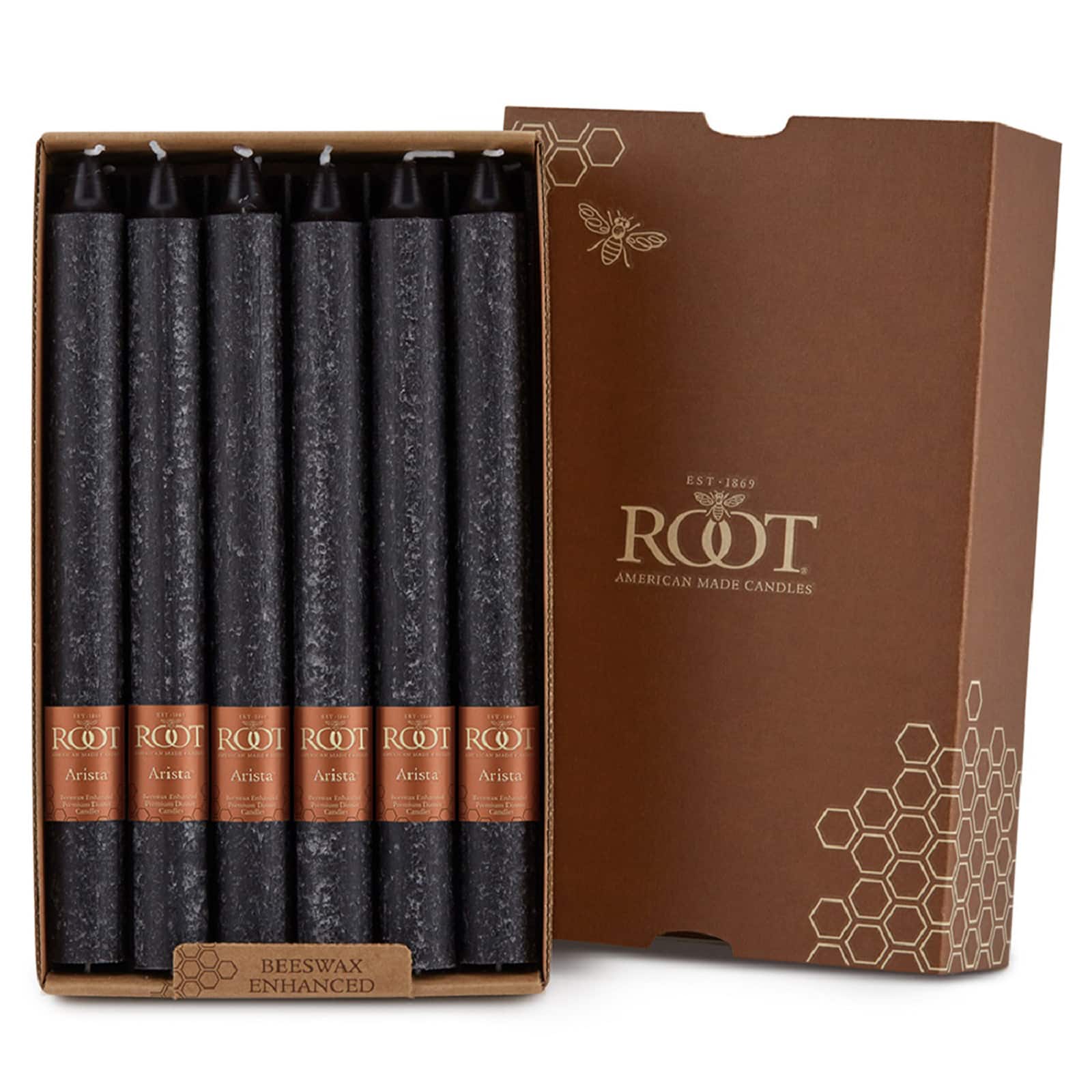 Root Candles 9" Unscented Timberline™ Arista™ Taper Candles, 12ct.