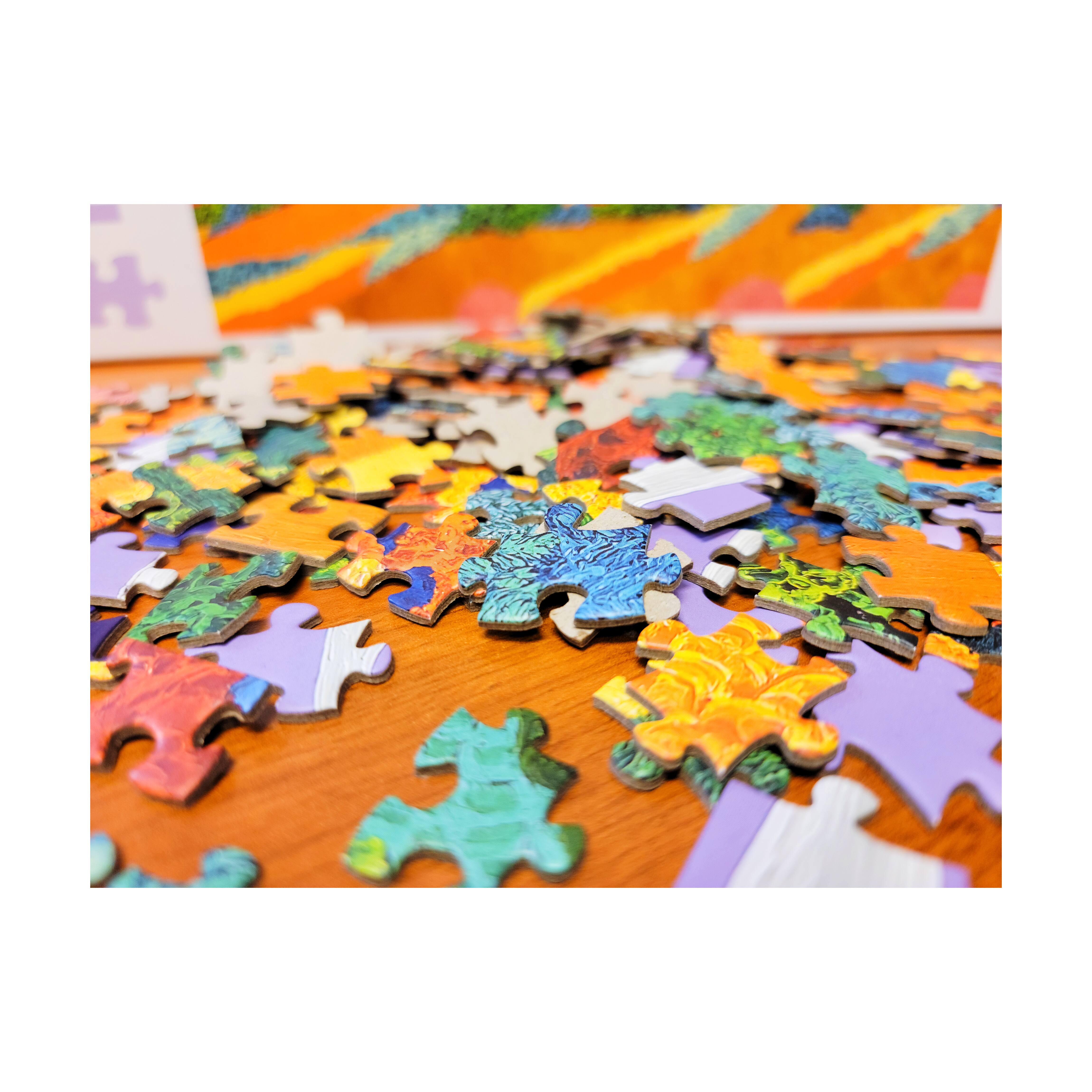Jack Stuppin - Catskill Moon Puzzle: 1000 Pcs