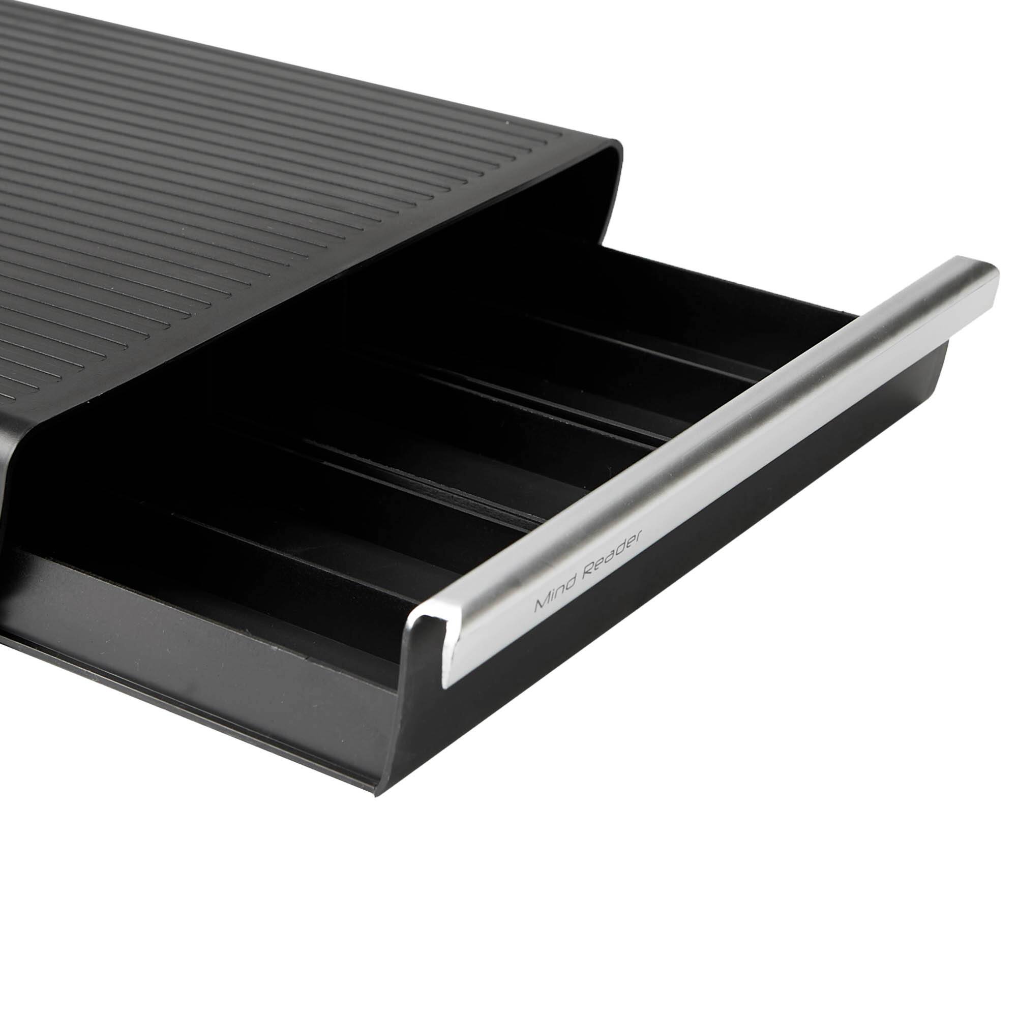 Mind Reader Black Single Serve Coffee Pod Drawer and Holder