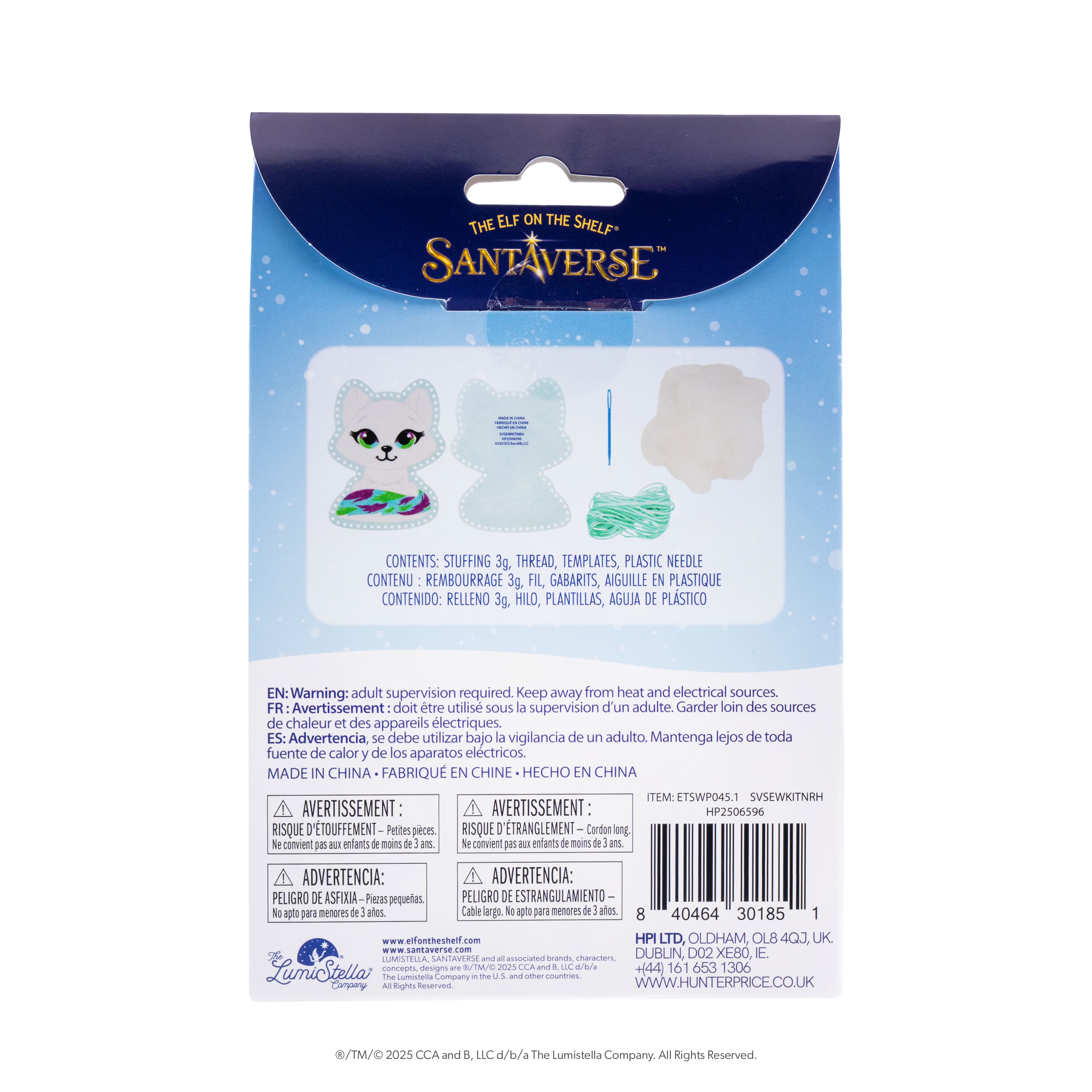 The Elf on the Shelf® Santaverse™ Noorah® Easy-Sew Ornament Kit