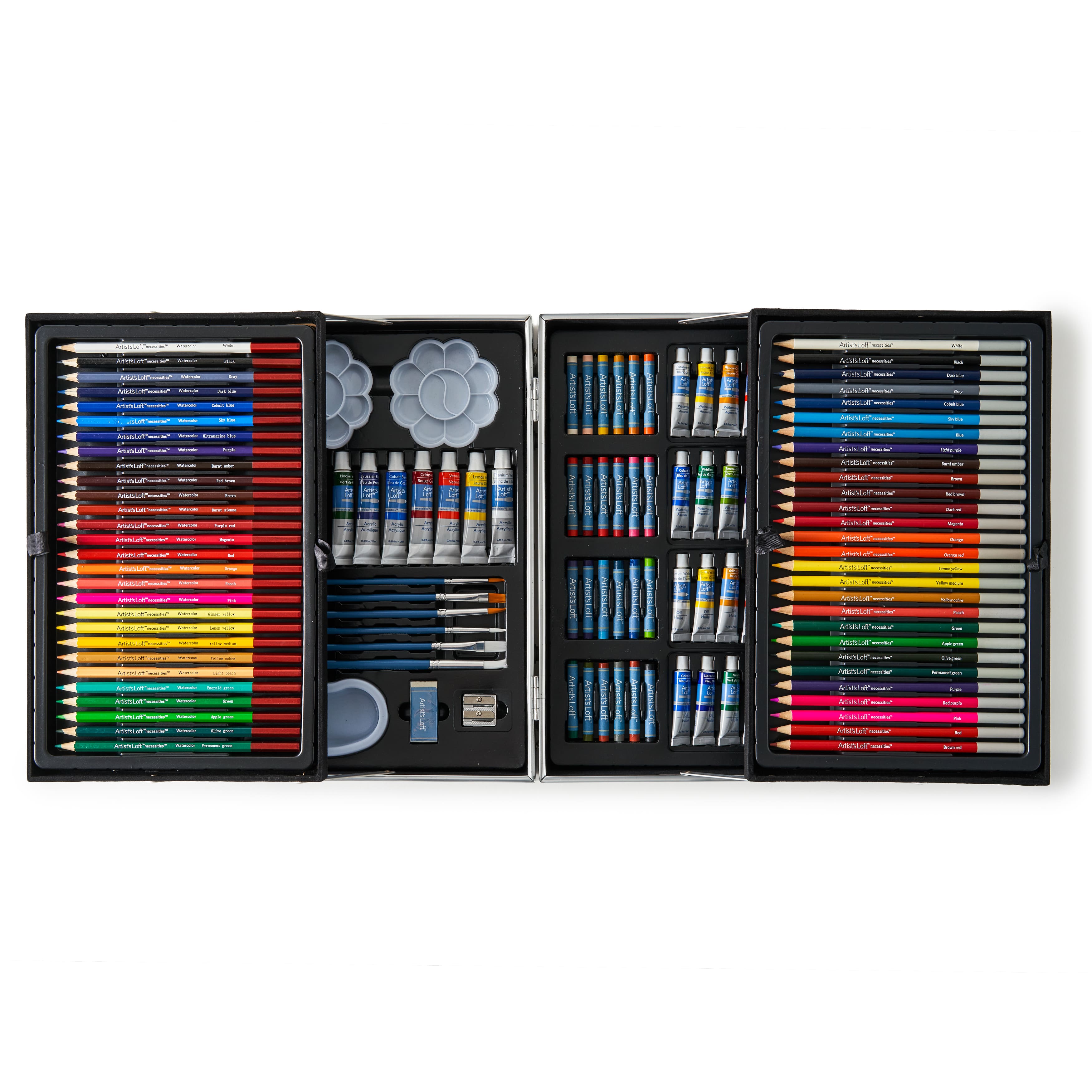 Darnassus 132-Piece Art Set, Deluxe Professional Color Set, Art Kit for  Kids and Adult, With Compact Portable Case
