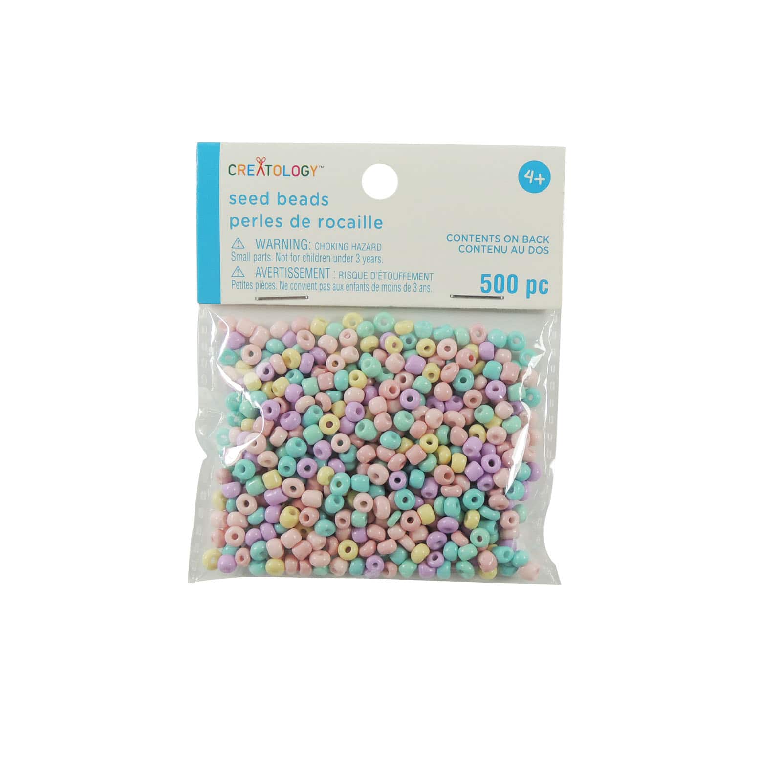 12 Packs: 500 ct. (6,000 total) Pastel Seed Beads by Creatology&#x2122;