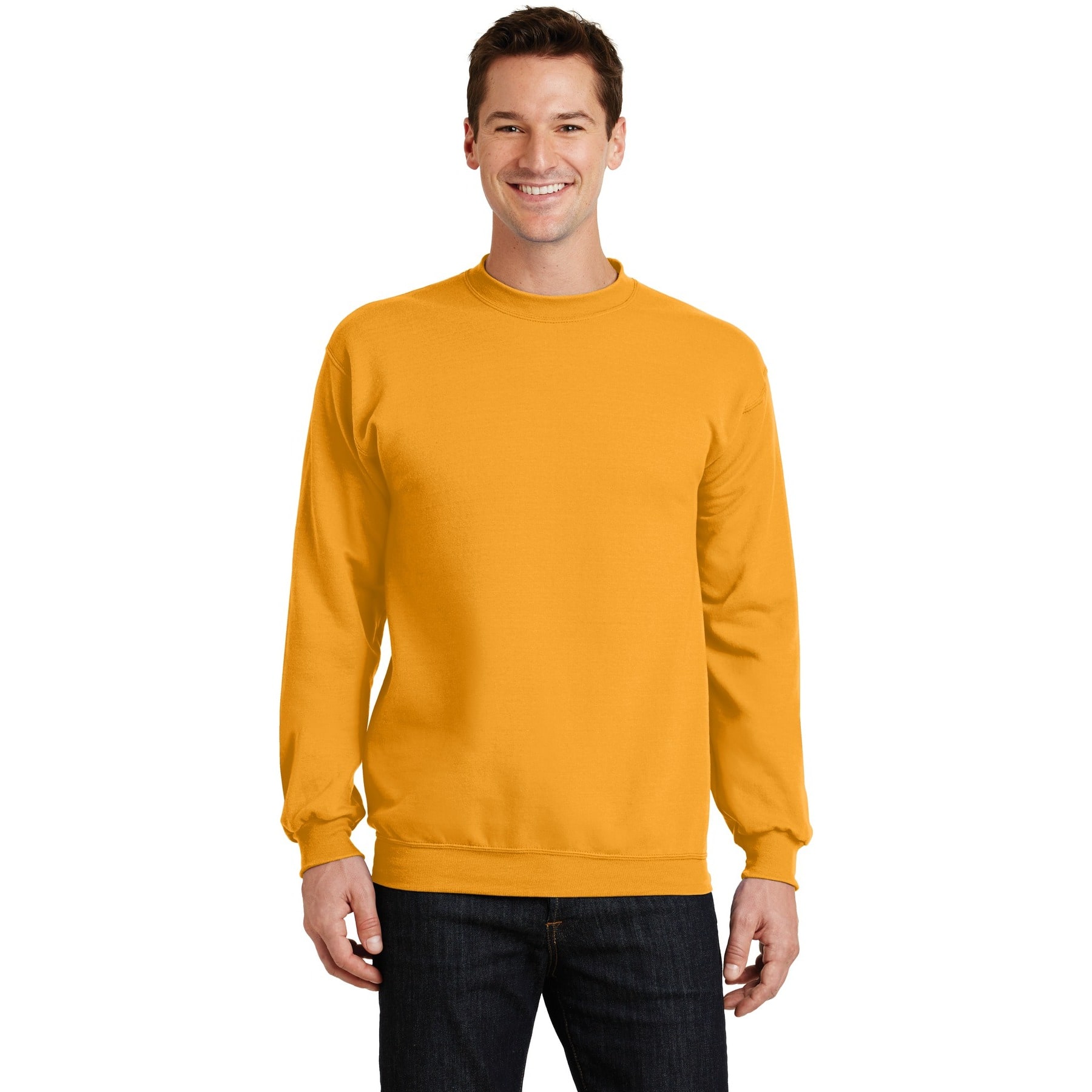 Port & Company® Brights Core Fleece Crewneck Sweatshirt